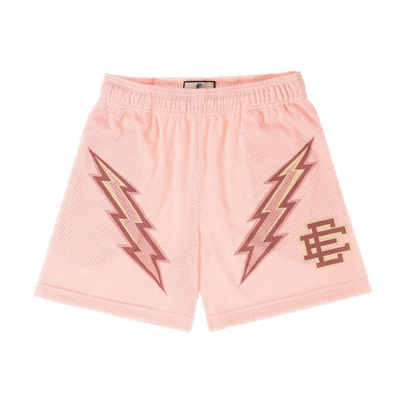 Eric Emanuel Shorts Bolt Pattern Rose Quartz
