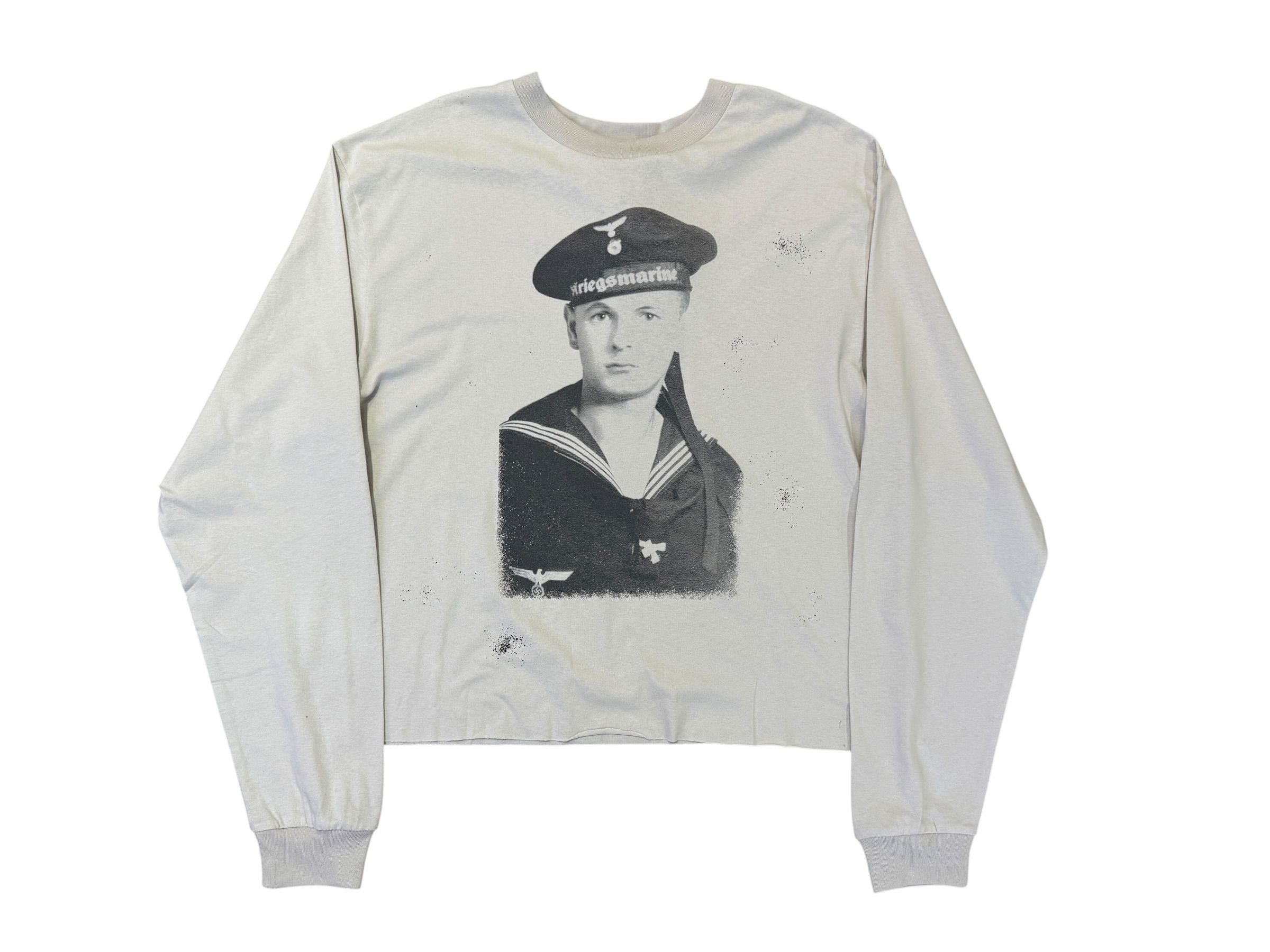 Richill Melancholy Naval Training LS T-Shirt White