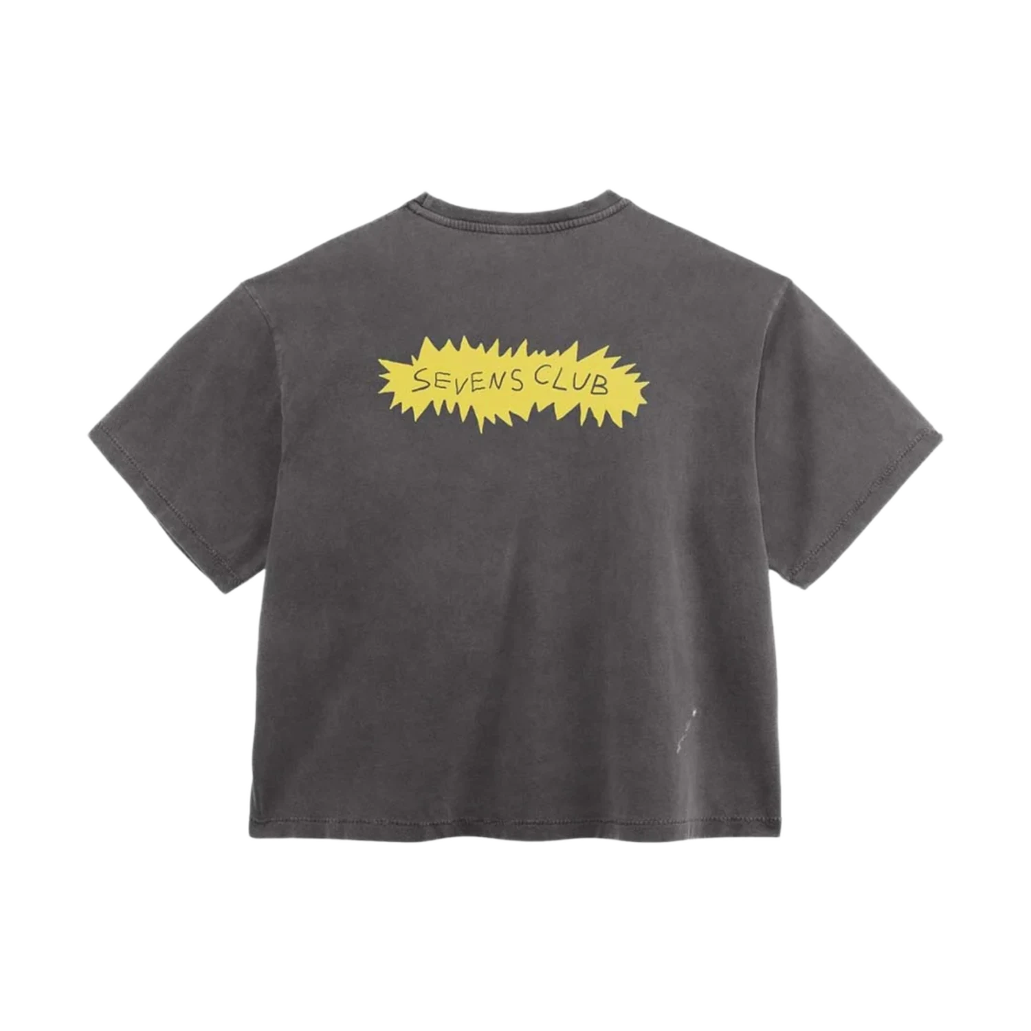 Triple Sevens Envy And Greed T-Shirt Faded Black