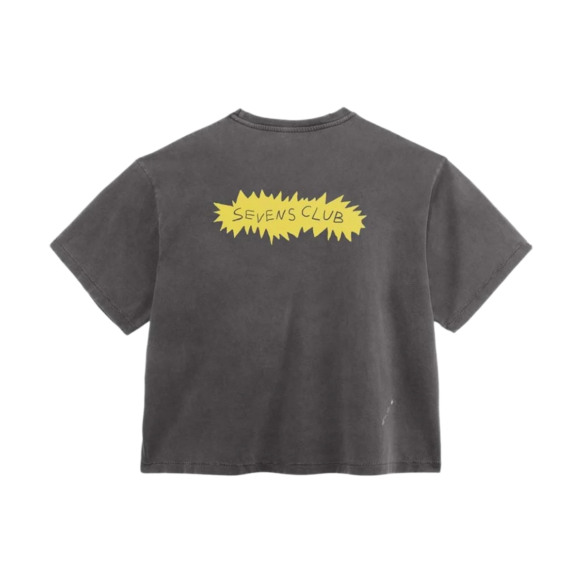 Triple Sevens Envy And Greed T-Shirt Faded Black