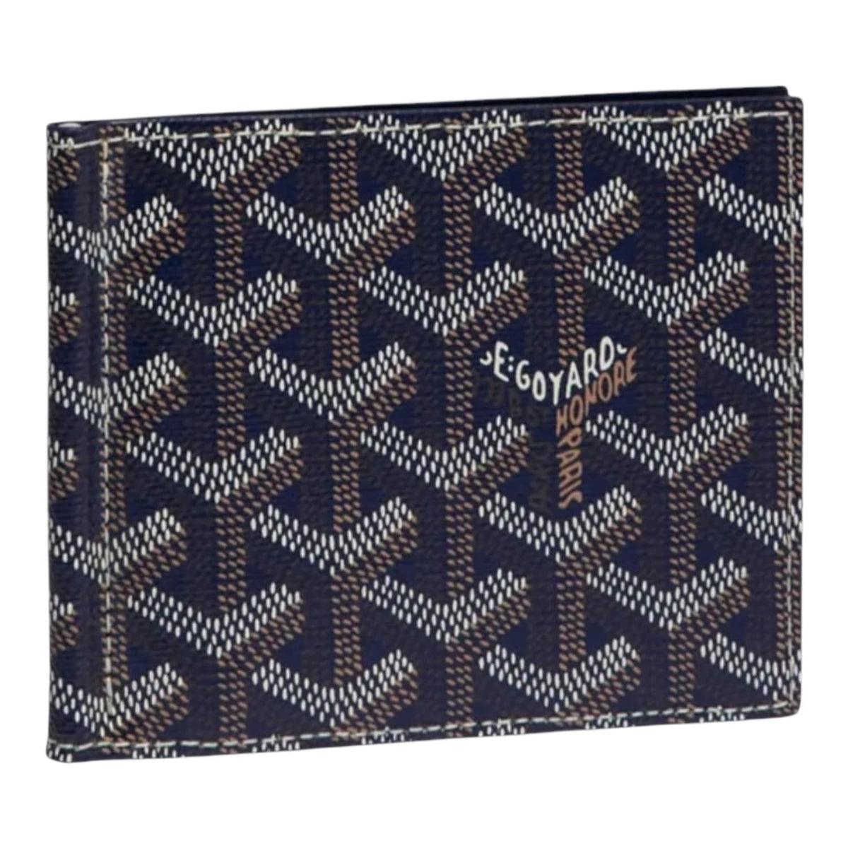 Goyard Saint Thomas Money Clip Wallet Navy Blue