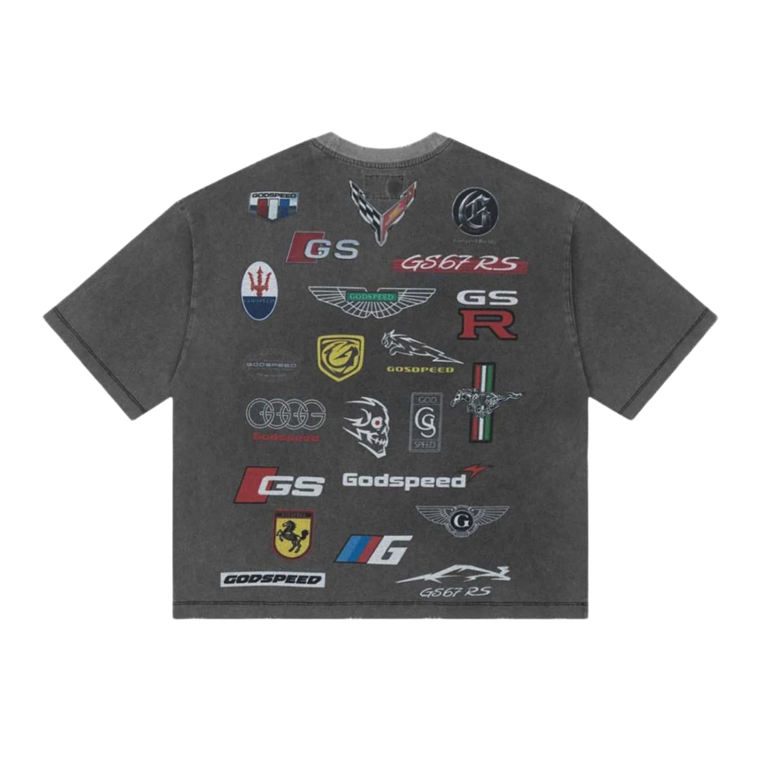Godspeed Insignia T-Shirt Grey Wash