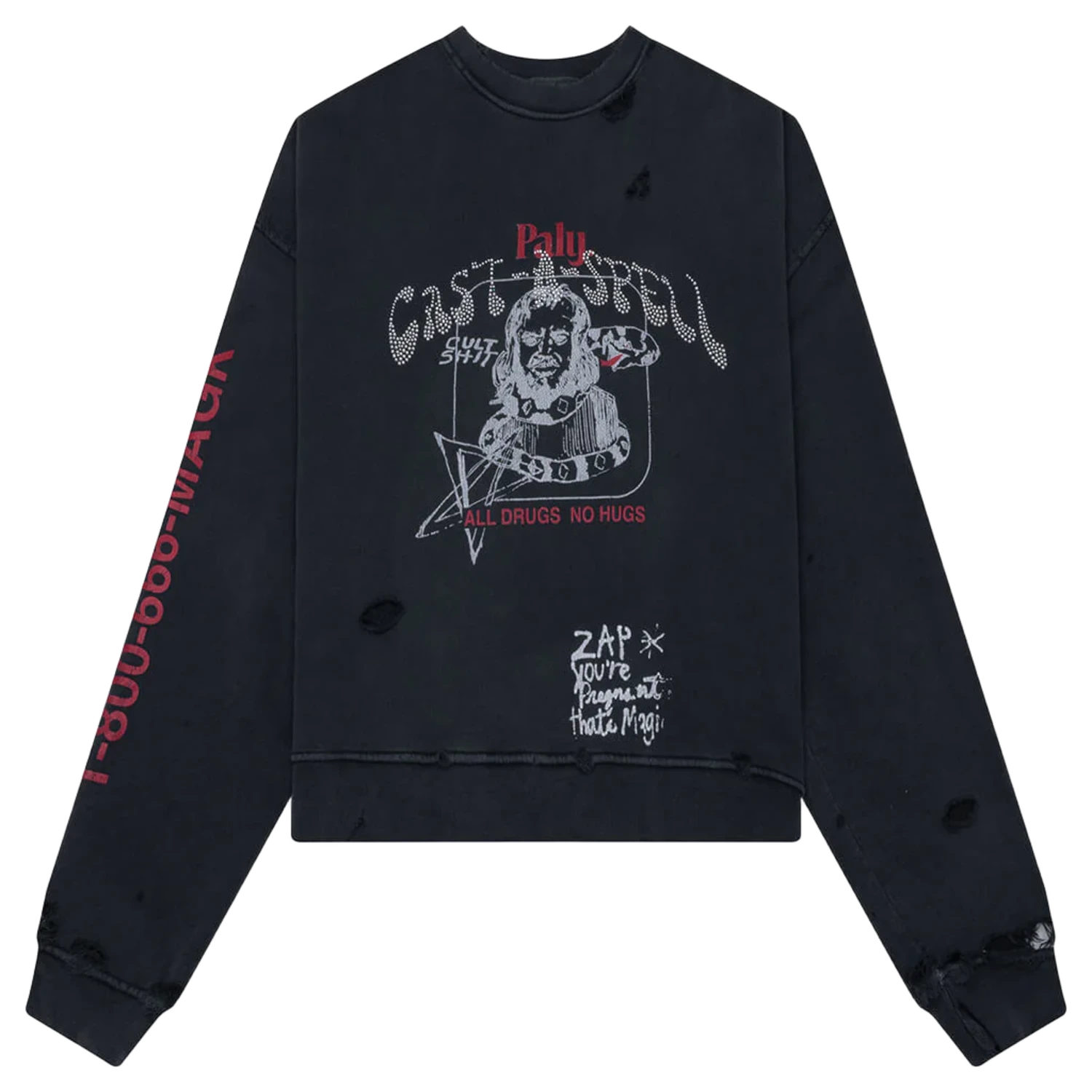 Paly Hollywood Cast a Spell Crewneck
