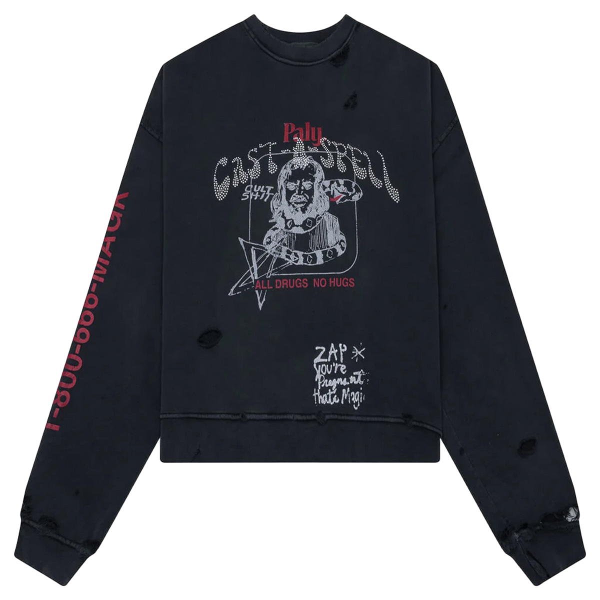 Paly Hollywood Cast a Spell Crewneck