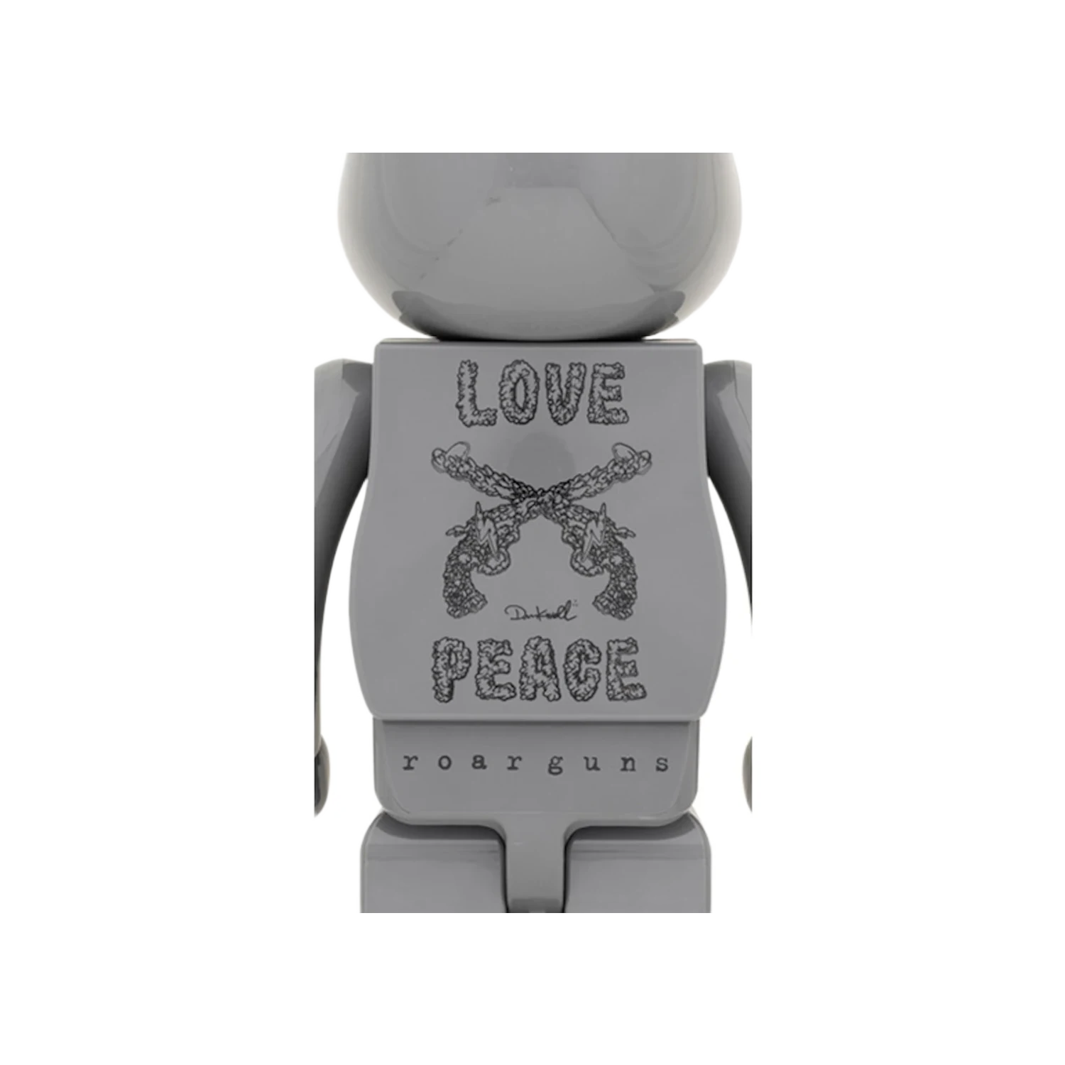 Bearbrick x roarguns 20th Anniversary 1000%