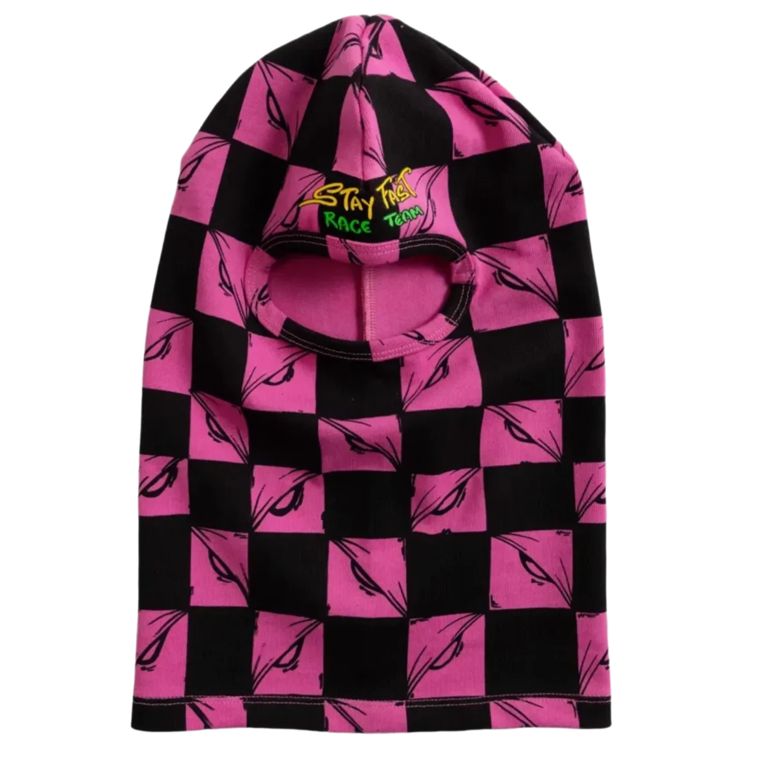 Matty Boy Anti-Promo Pink Checkered Ski Mask