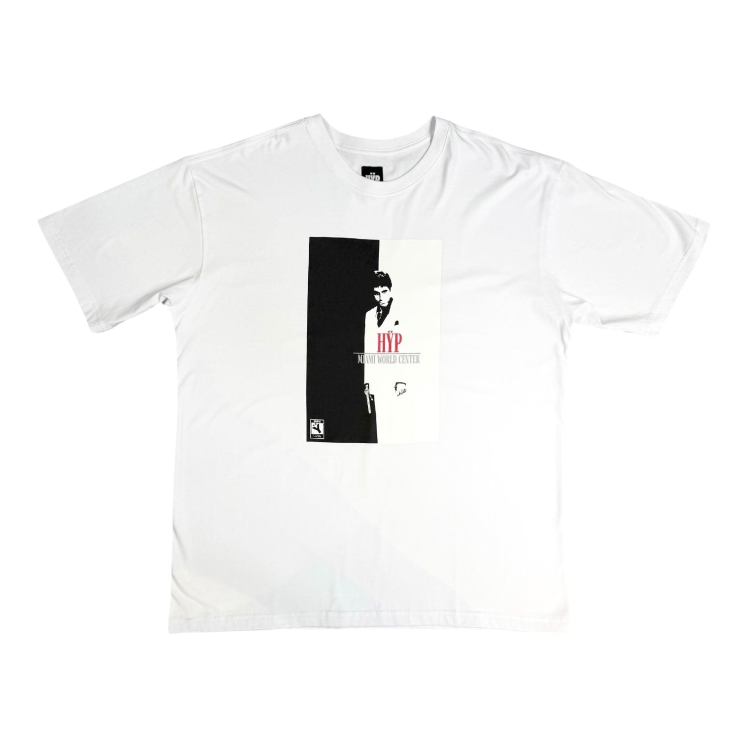 HŸP Miami World Center Split T-Shirt White