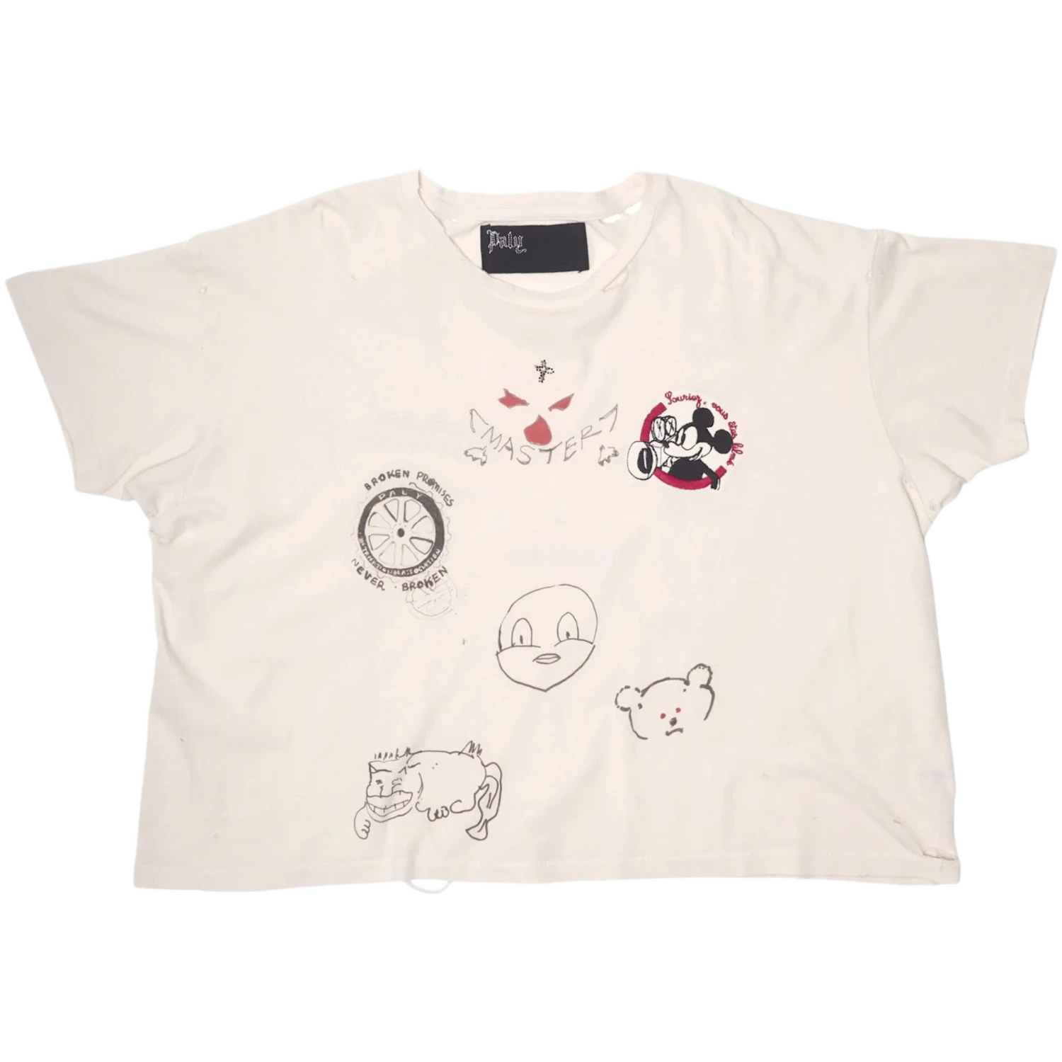 Paly Signature Tee White