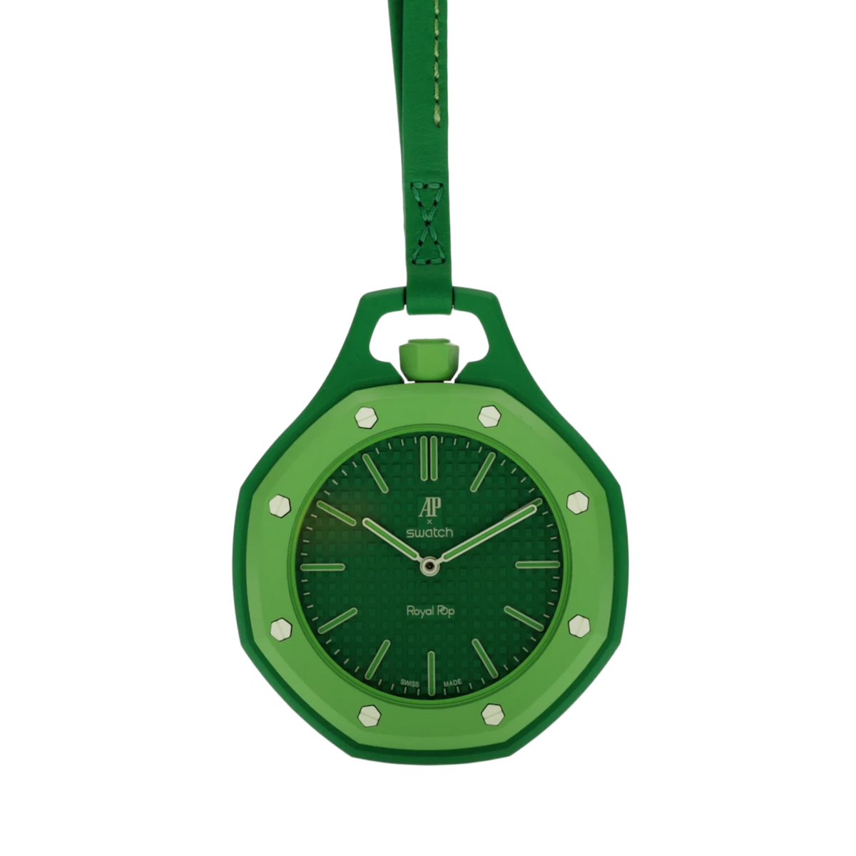 Swatch x Audemars Piguet AP Bioceramic Royal Pop Green Eight SSX03G100N
