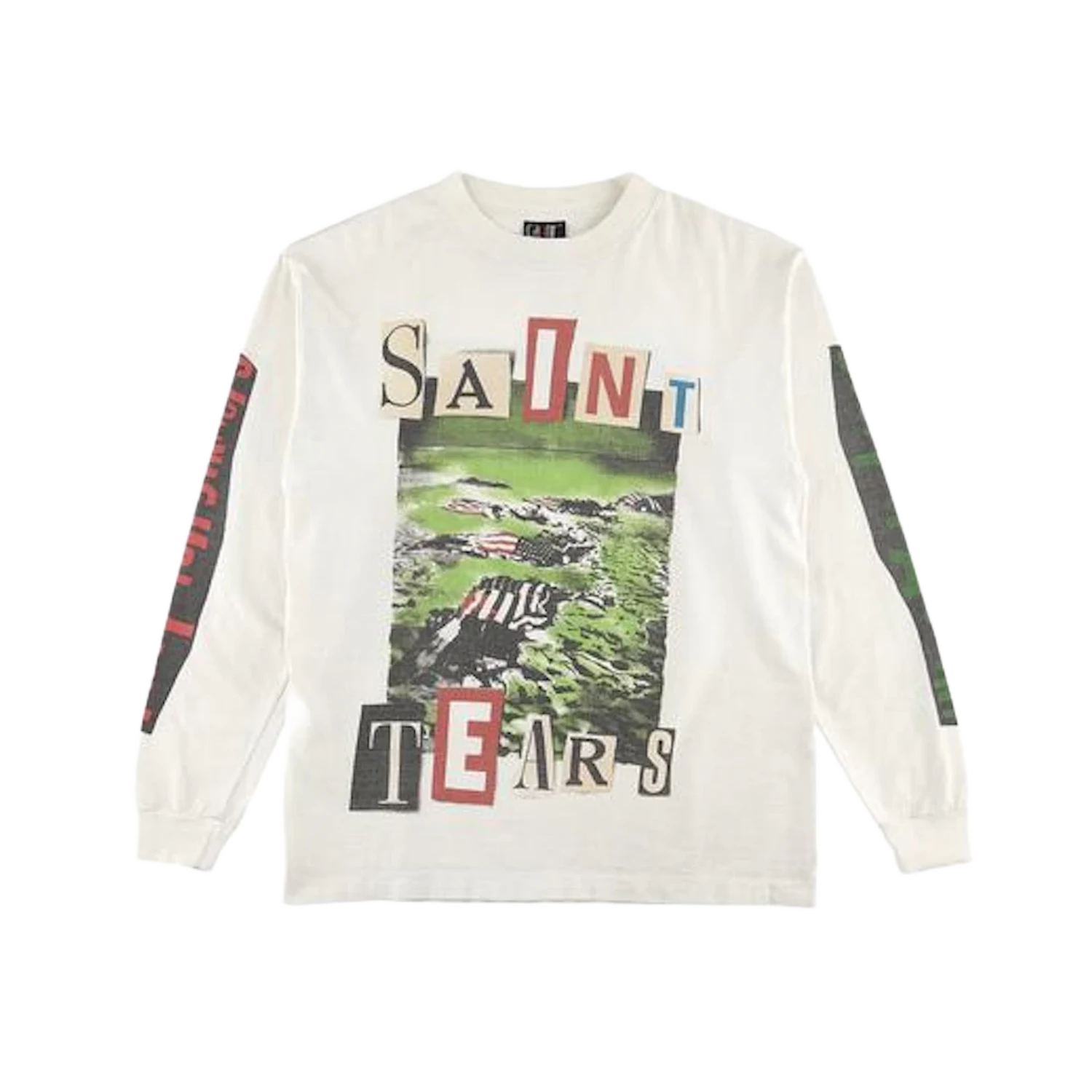 Saint Michael x Denim Tears Saint Tears L/S T-shirt White