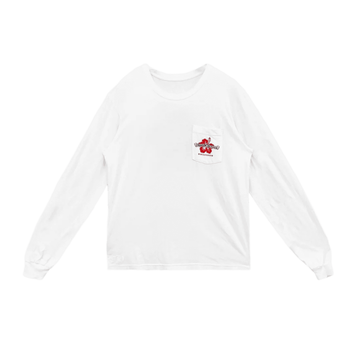 Chrome Hearts Honolulu Exclusive Hibiscus Flower L/S T-Shirt