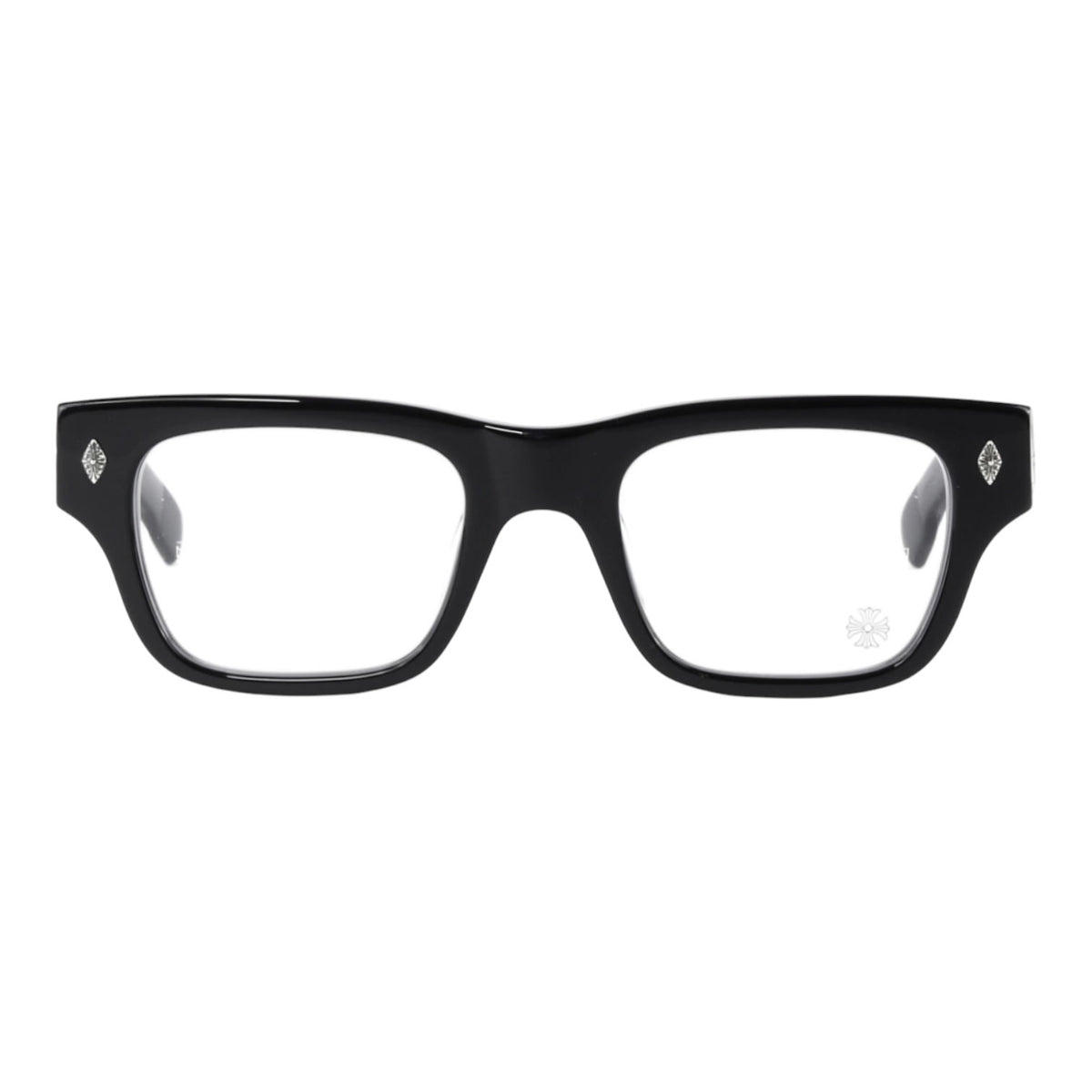 Chrome Hearts Crypdic Matte Black/Silver Glasses