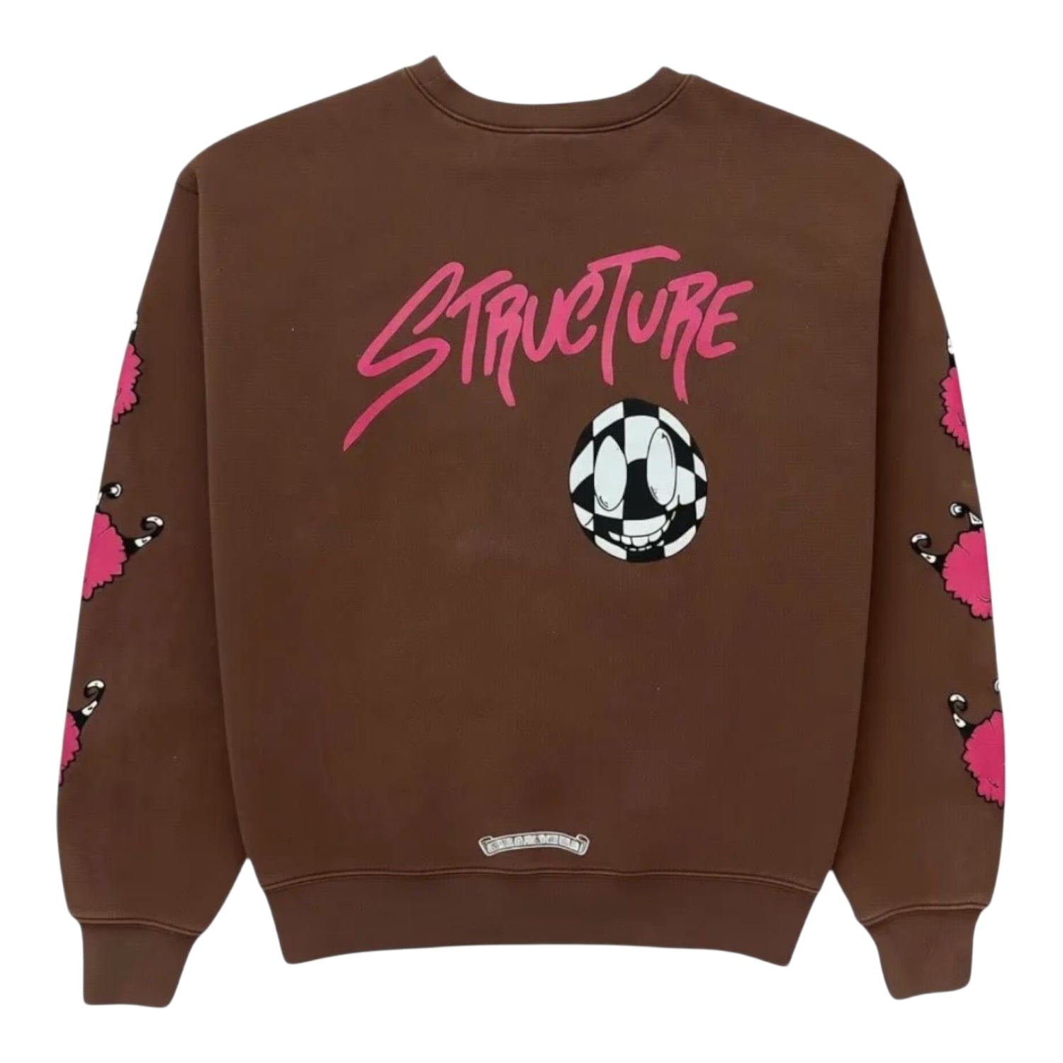 Chrome Hearts Matty Boy Structure Crewneck Sweatshirt Brown
