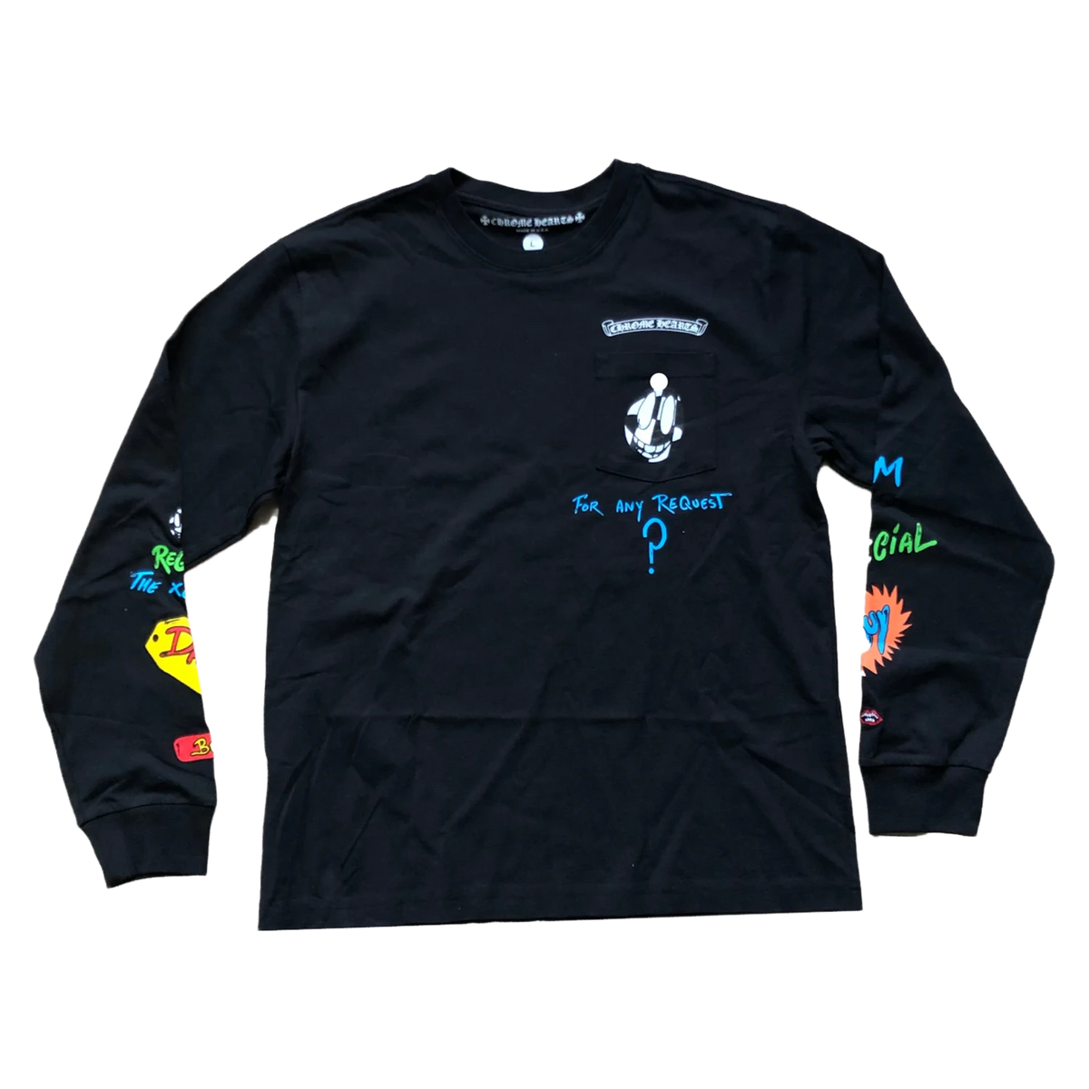Chrome Hearts Matty Boy Sex Records Link L/S T-shirt Black