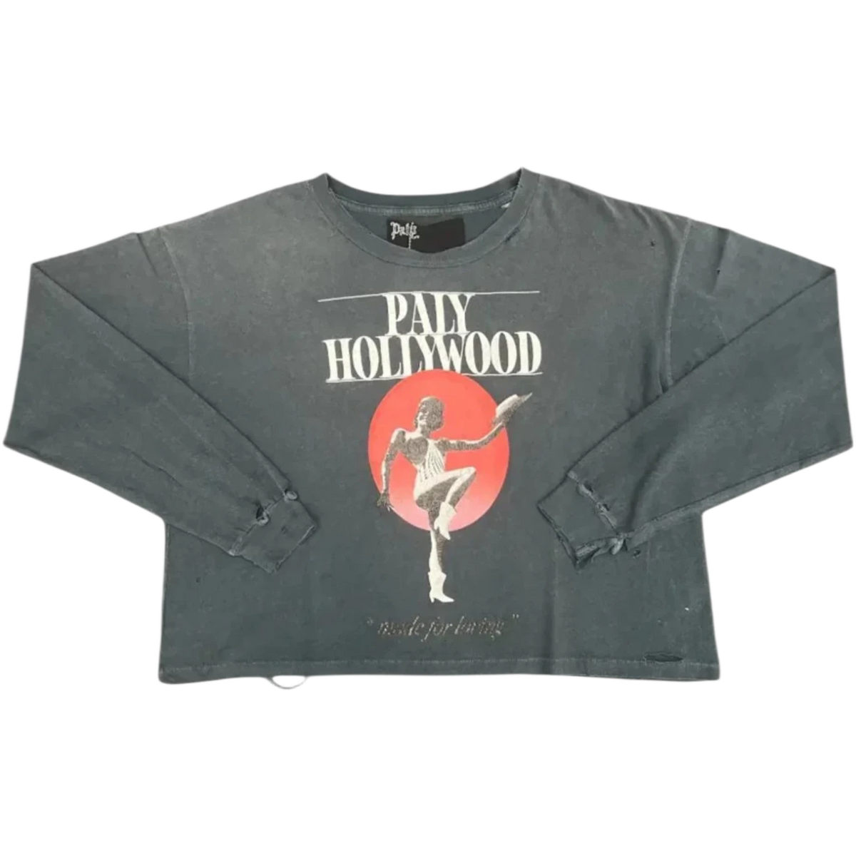 Paly Hollywood Myra Breckenridge L/S Tee Vintage Black