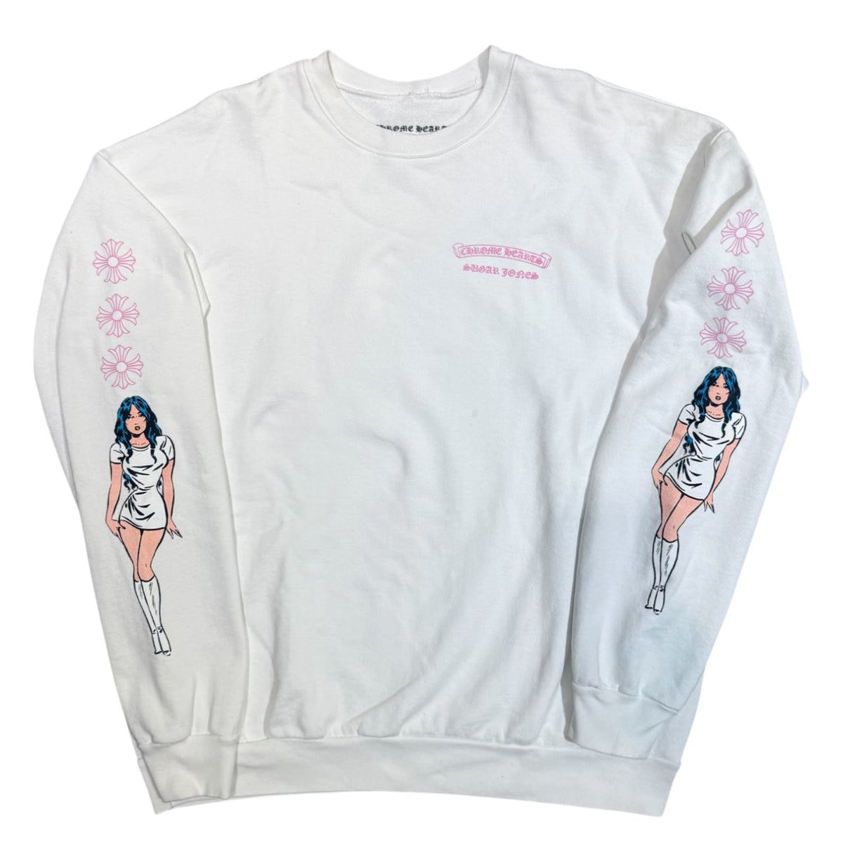 Chrome Hearts x Deadly Doll Sugar Jones White