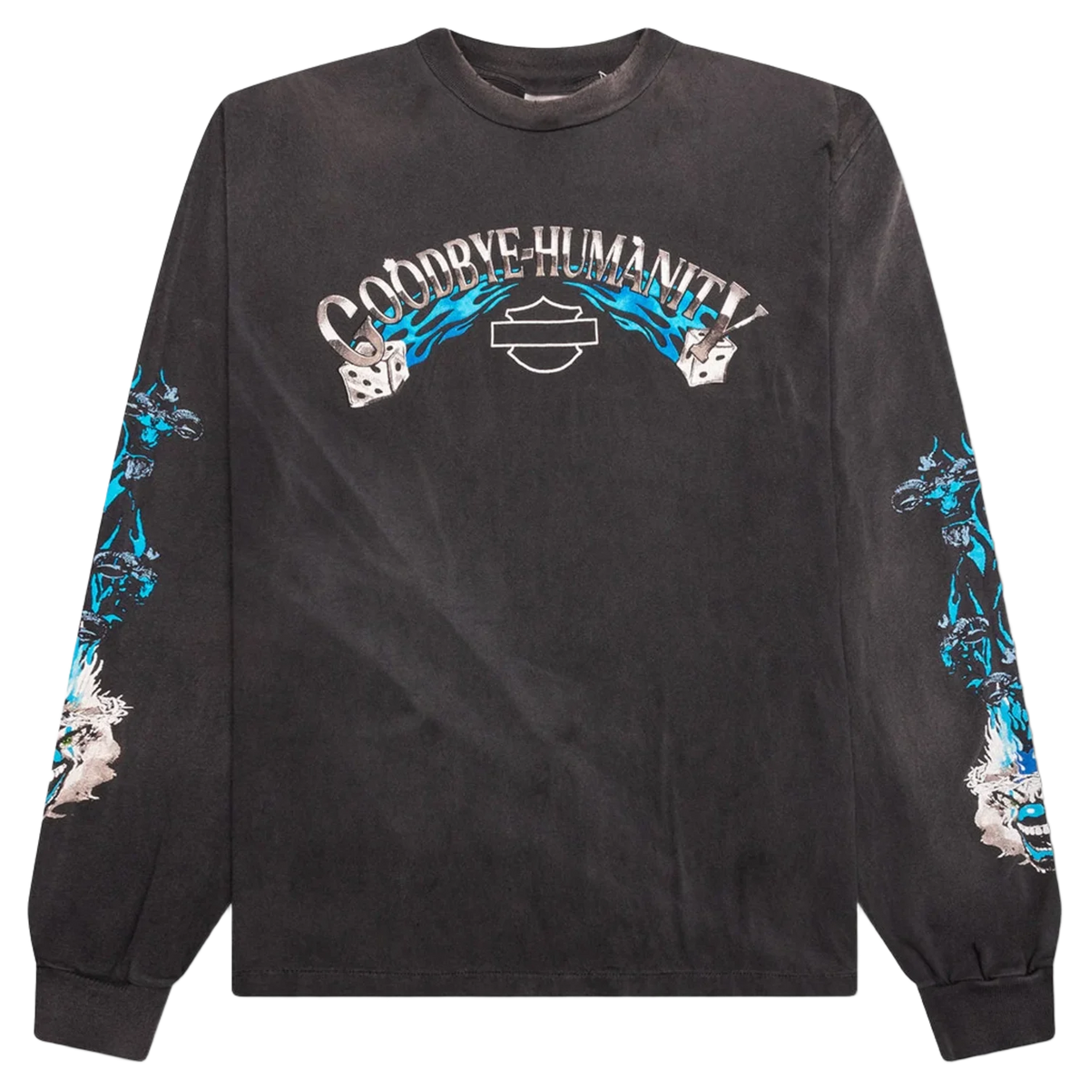 Saint Michael Beatiful Bastards L/S Black/Blue