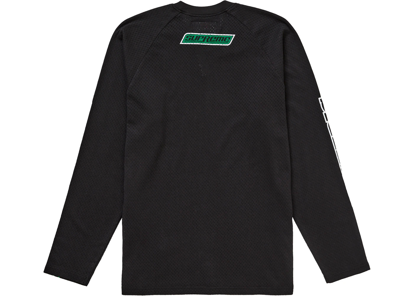 Supreme Hysteric Glamour Mesh L/S Top Black