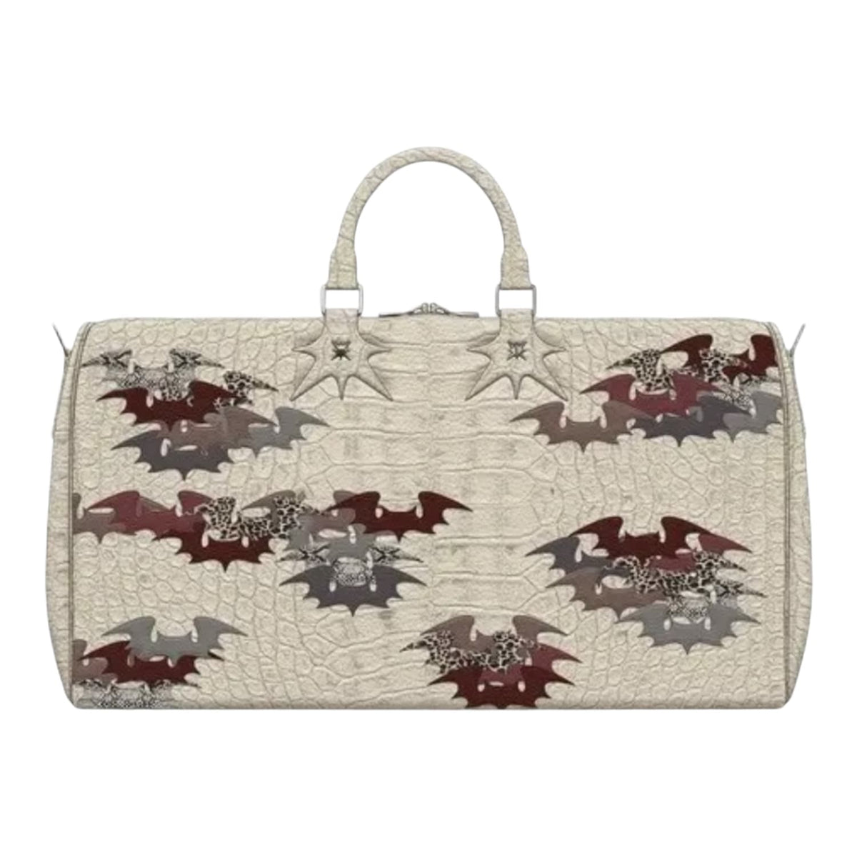 Killtec Crocodile Patchwork Cream Duffle Bag 1/100