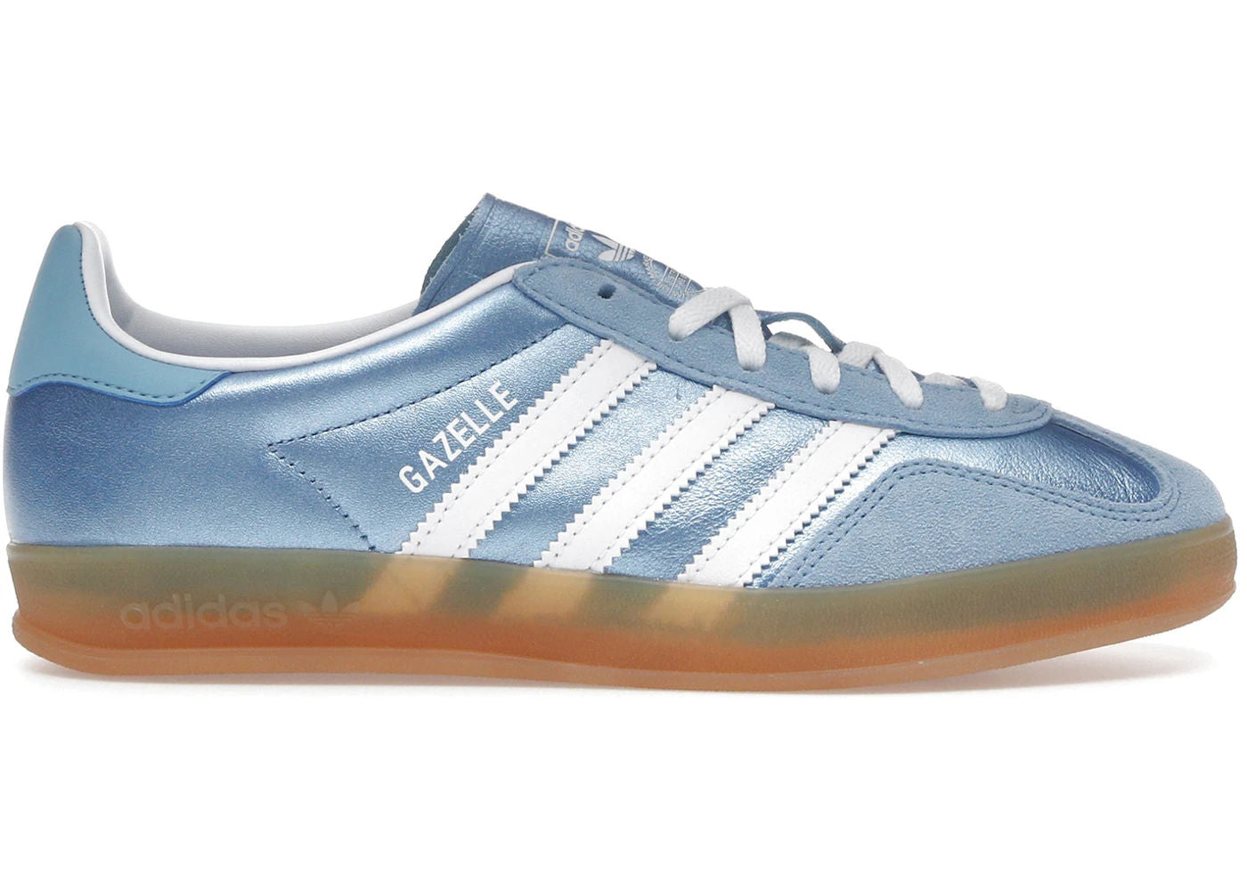 adidas Gazelle Indoor Blue Cloud White Gum (Women's)
