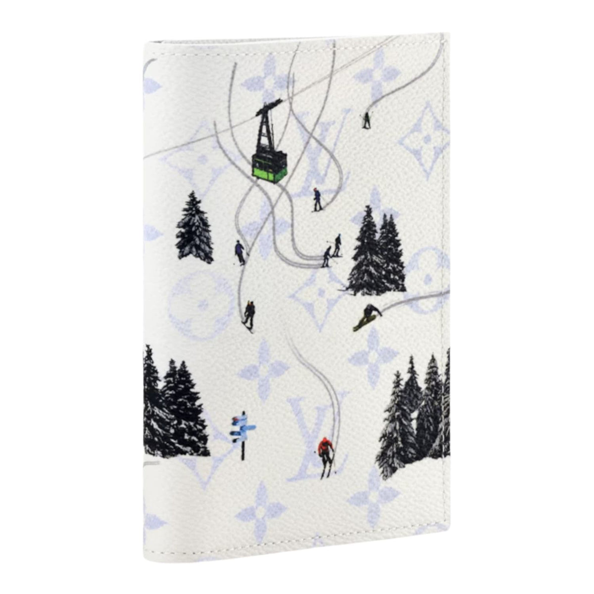 Louis Vuitton Ski Passport Cover White