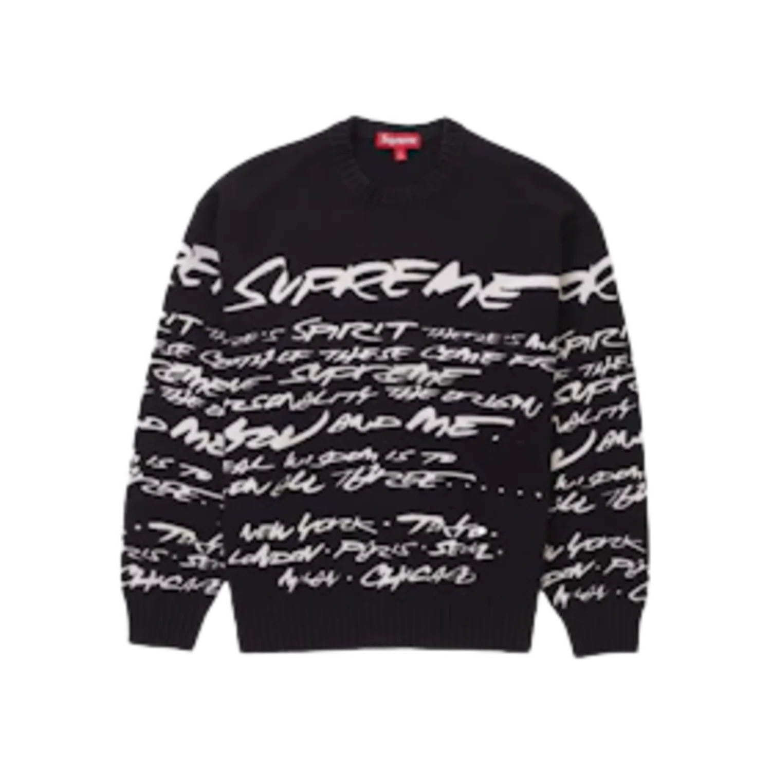 Supreme Futura Sweater Black