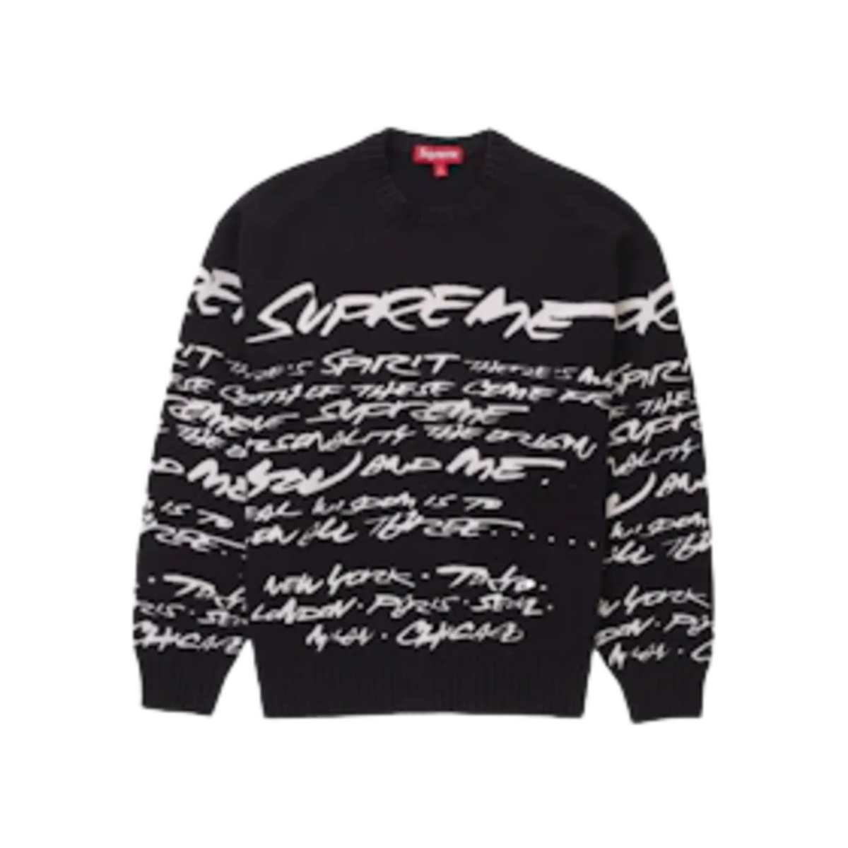 Supreme Futura Sweater Black