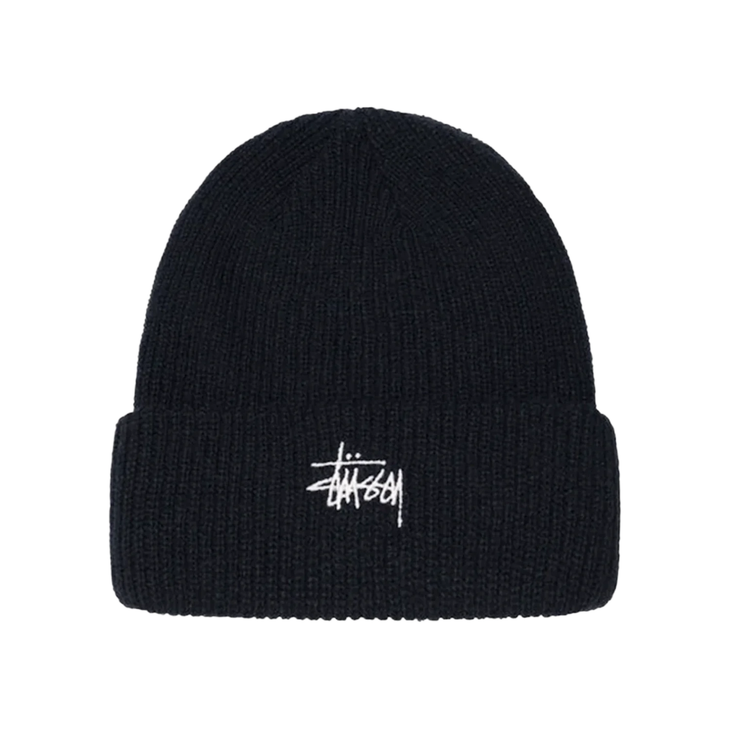 Stussy Basic Cuff Beanie Black