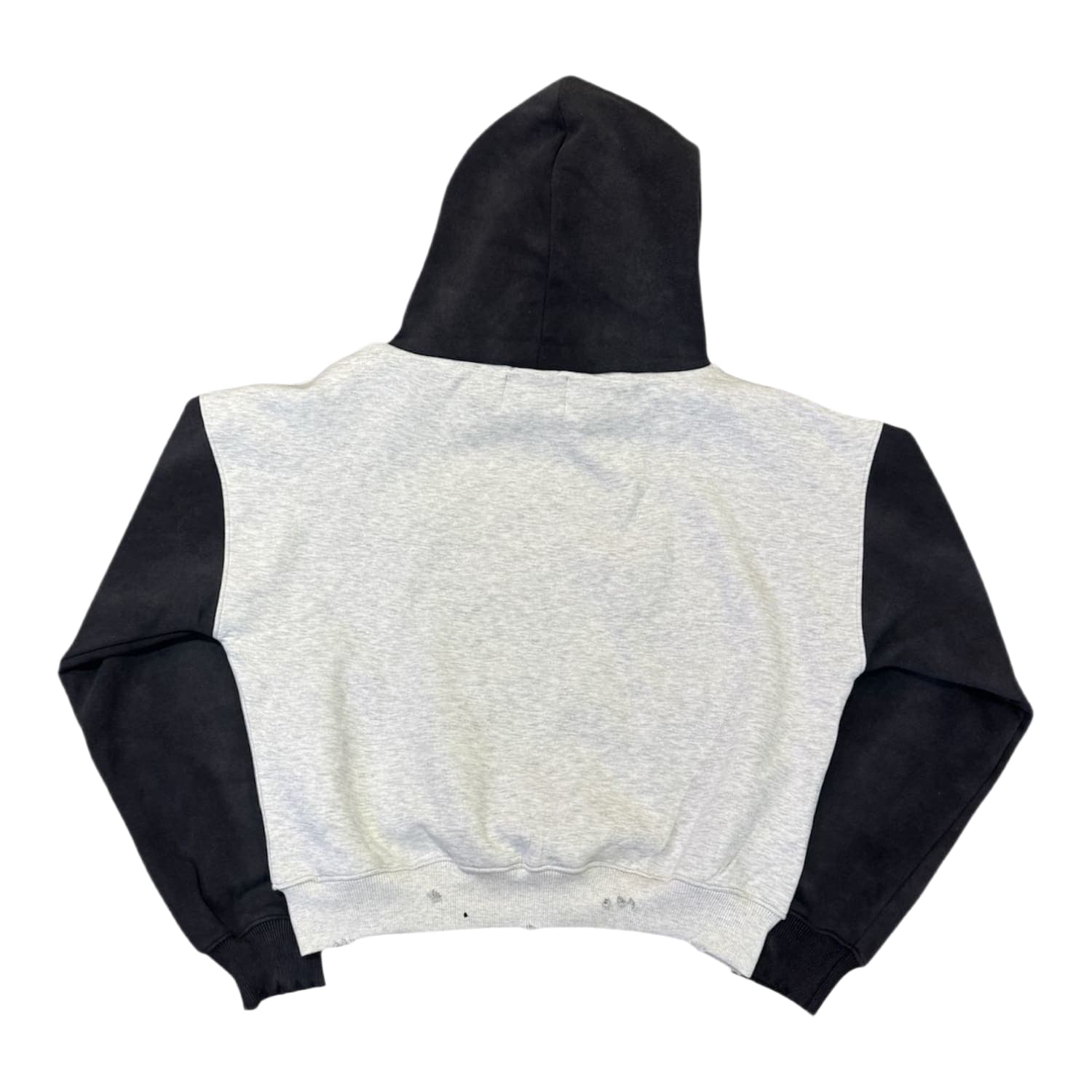 Vertabrae Classic Two-Tone Hoodie Grey/Black