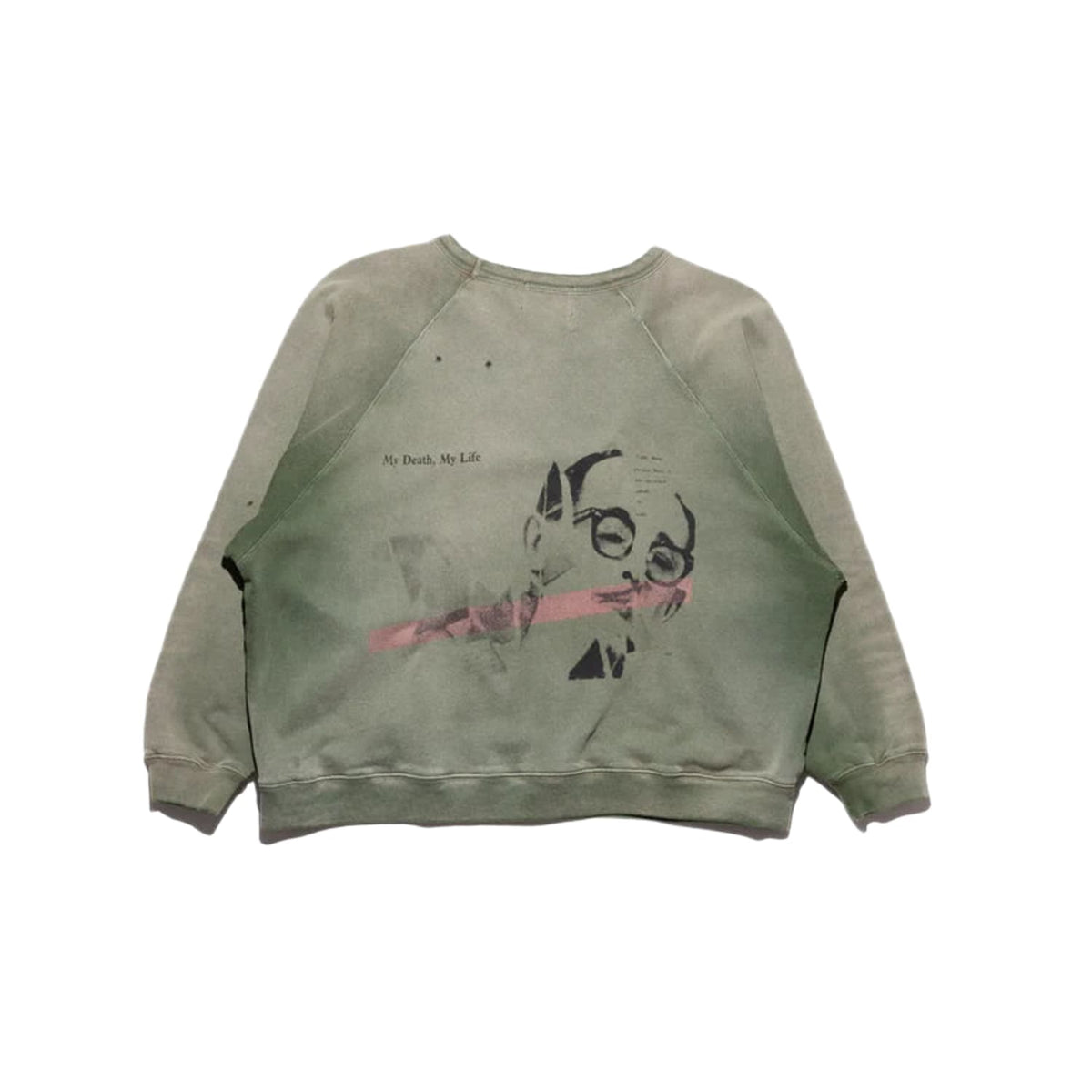 Enfants Riches Déprimés My Death My Life Raglan Sweatshirt Gardener Green