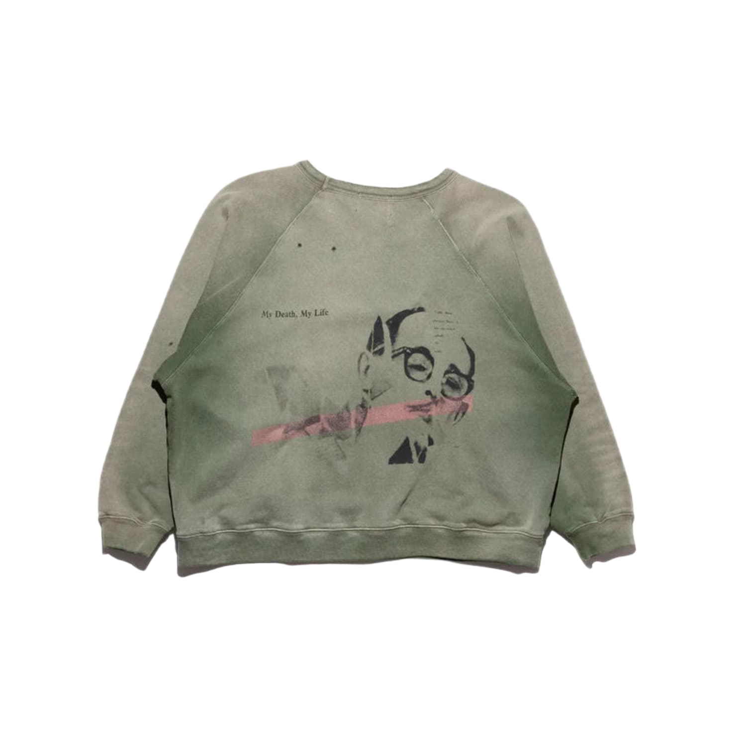 Enfants Riches Déprimés My Death My Life Raglan Sweatshirt Gardener Green