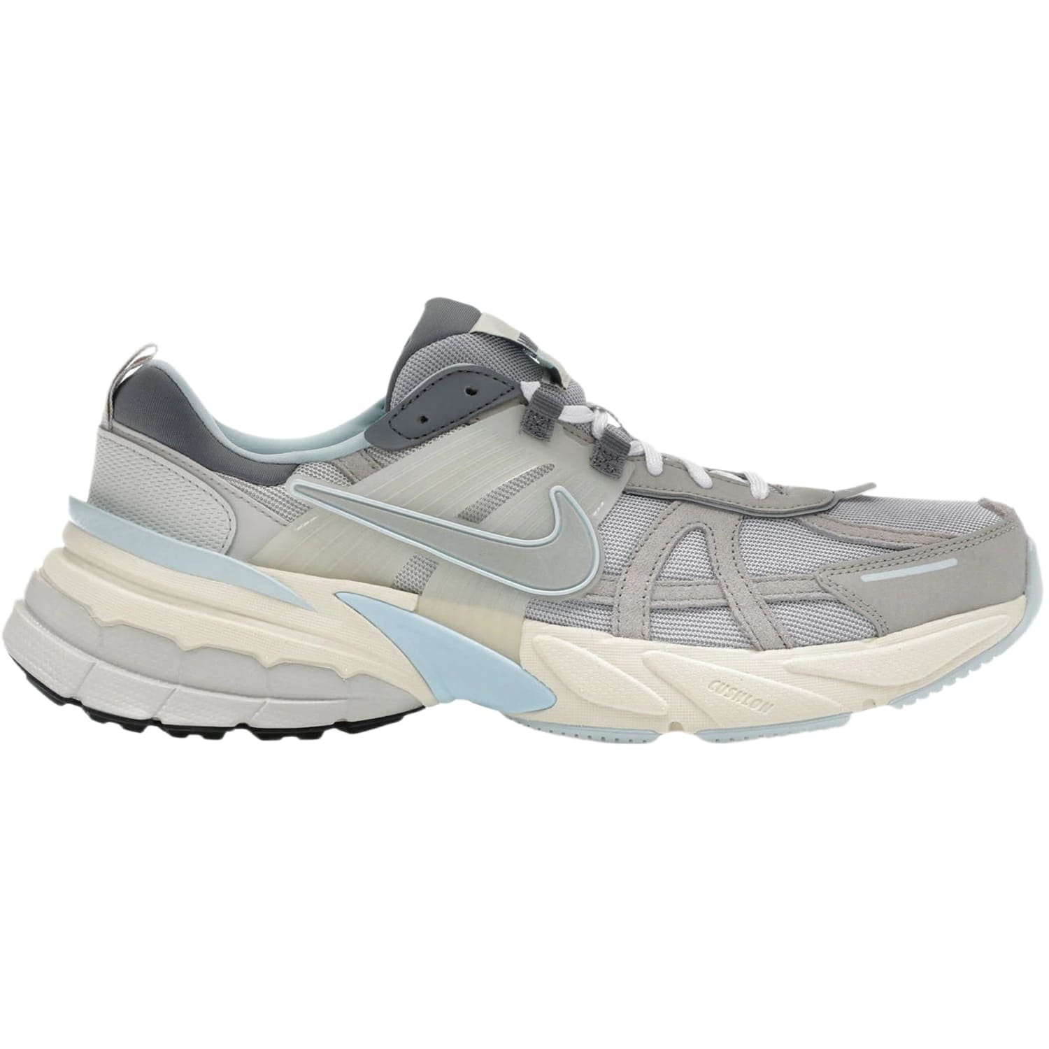 Nike V2K Run Light Bone Metallic Platinum (Women's)