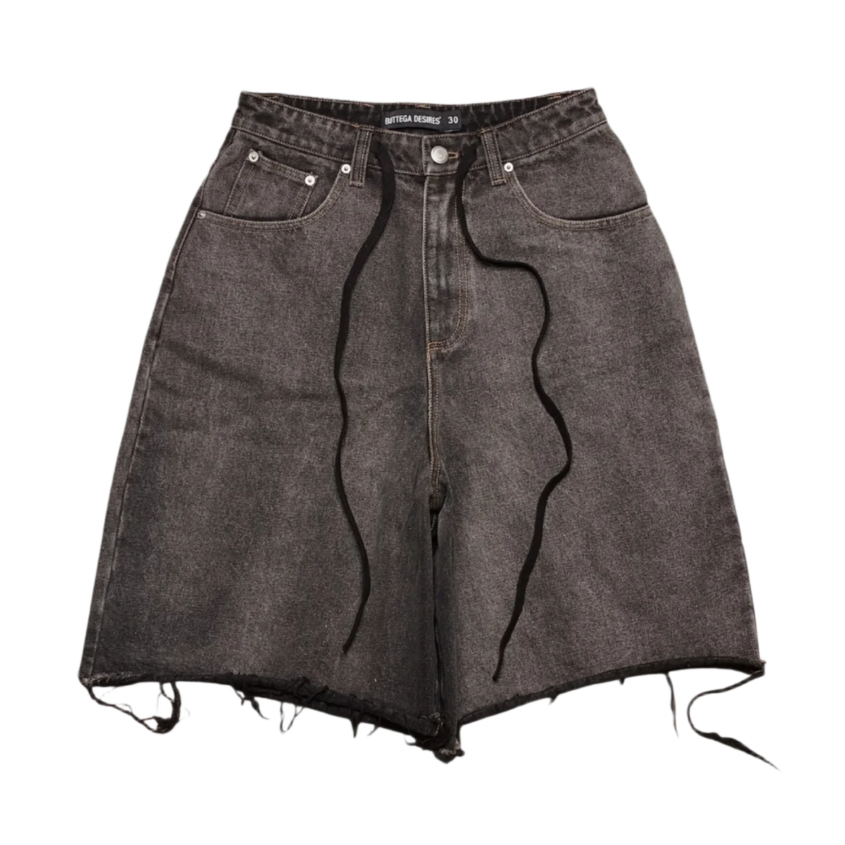 Bottega Desires 182 Shorts Half Washed Black