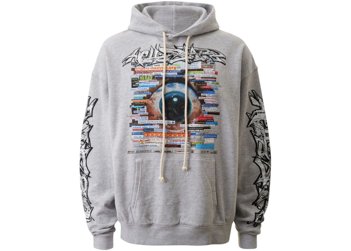 Hellstar Links Hoodie Grey