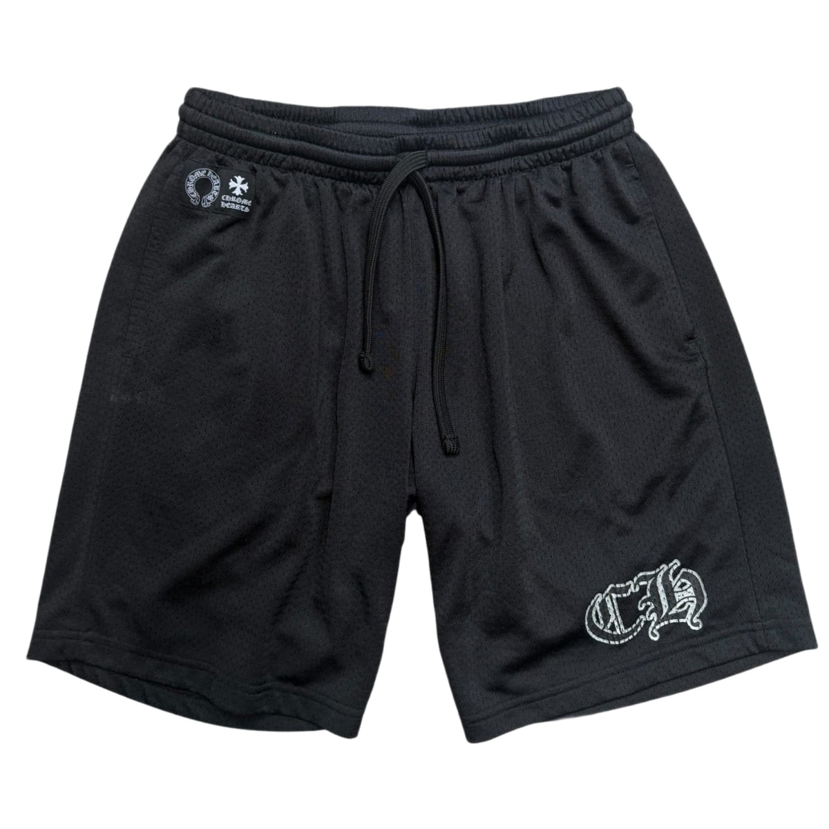 Chrome Hearts Mesh Varsity Shorts Black