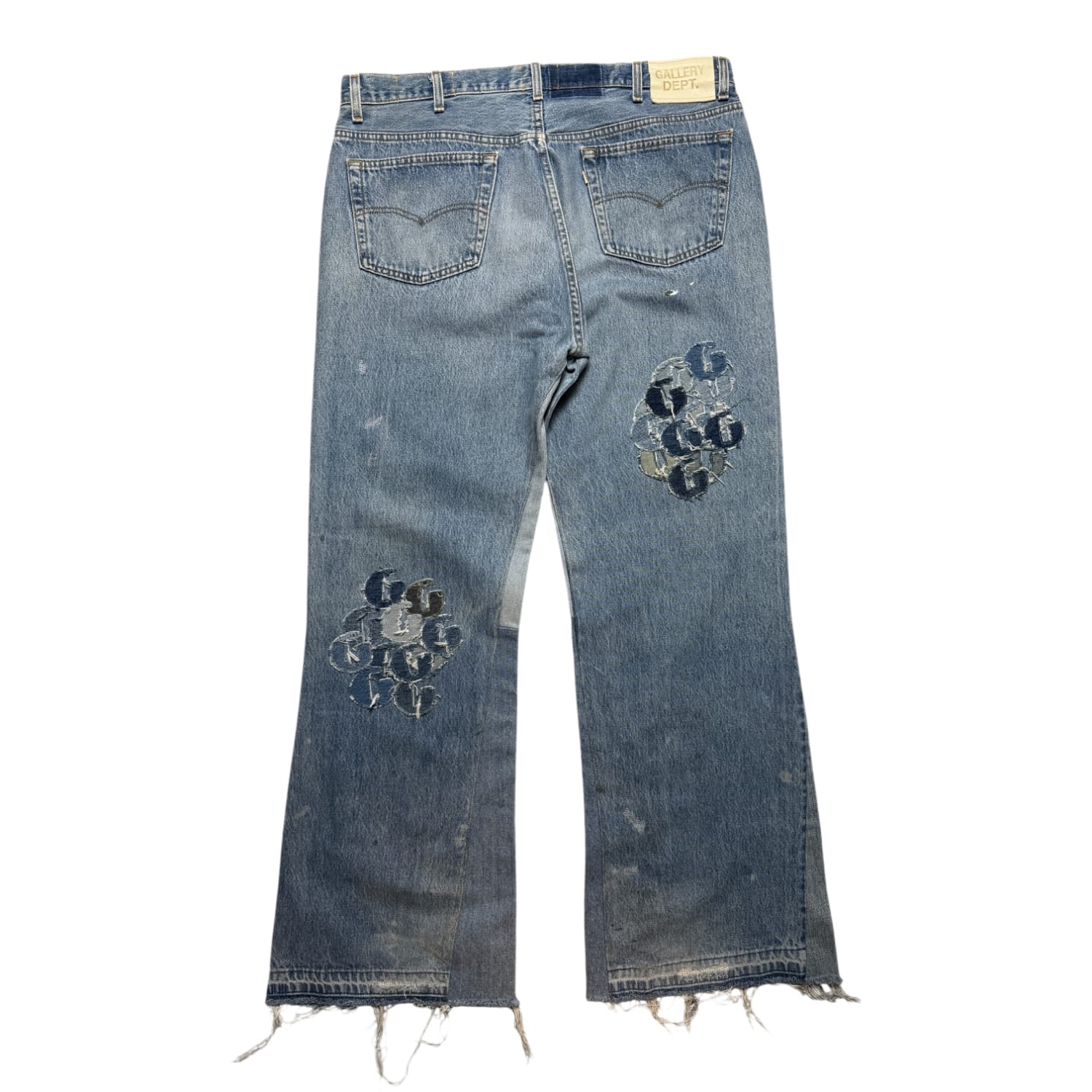 Gallery Dept. Super G Patch La Flare Denim Jeans