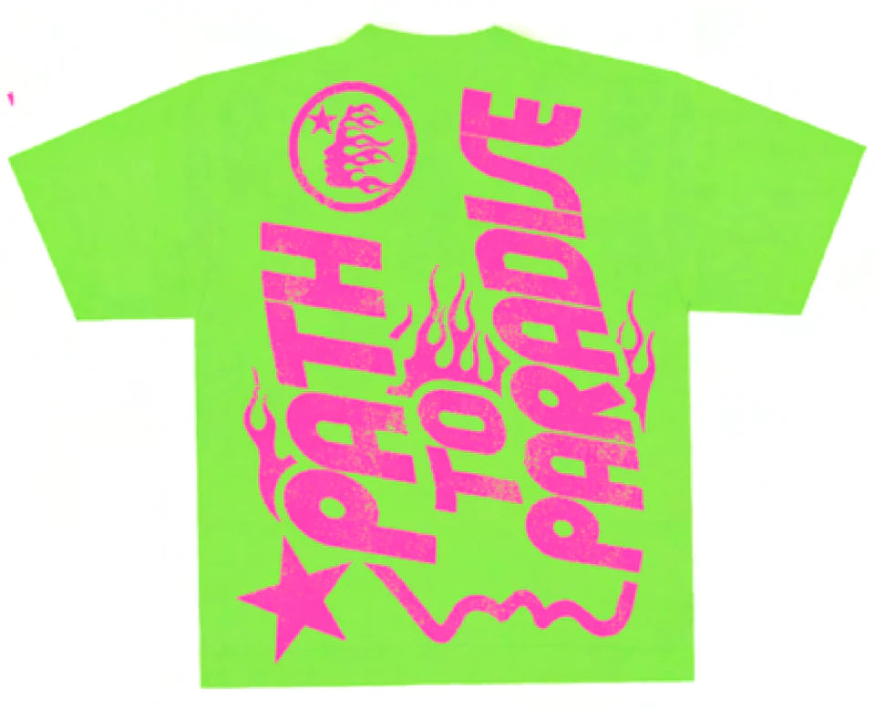Hellstar Studios Jesus Emblem T-Shirt Green