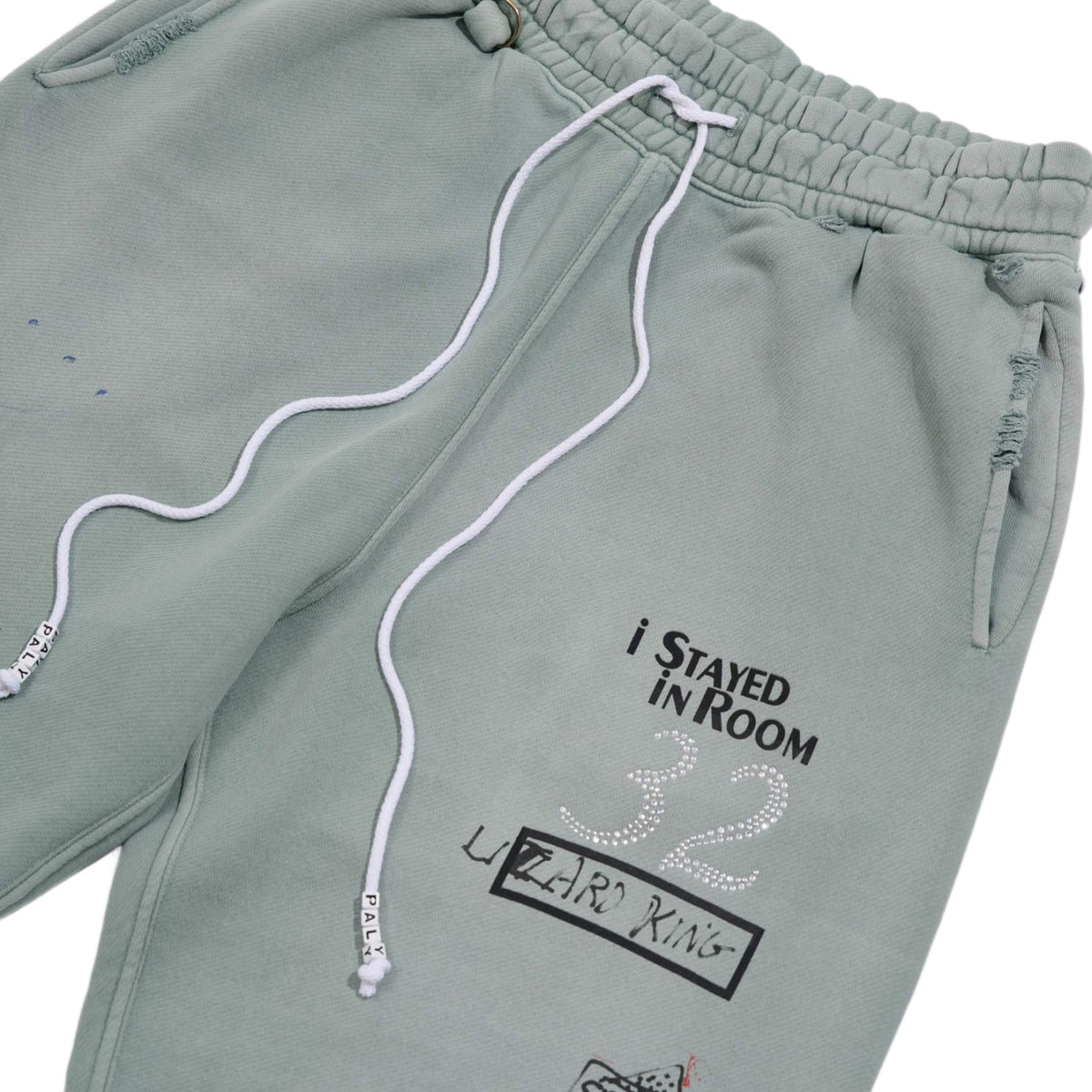 Paly Hollywood Alta Cienega Sweatpant Green