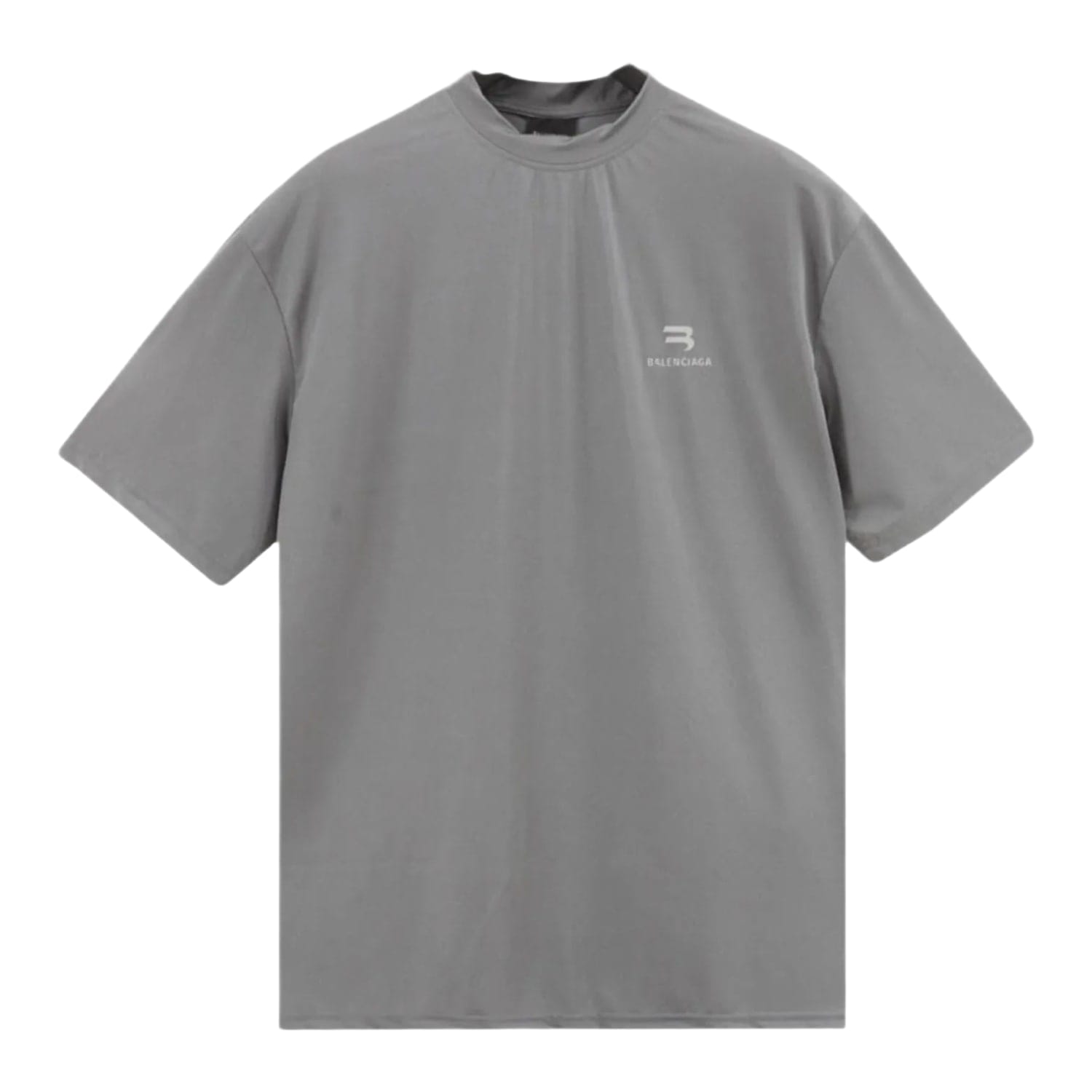 Balenciaga Sporty B Medium Fit T-Shirt Grey