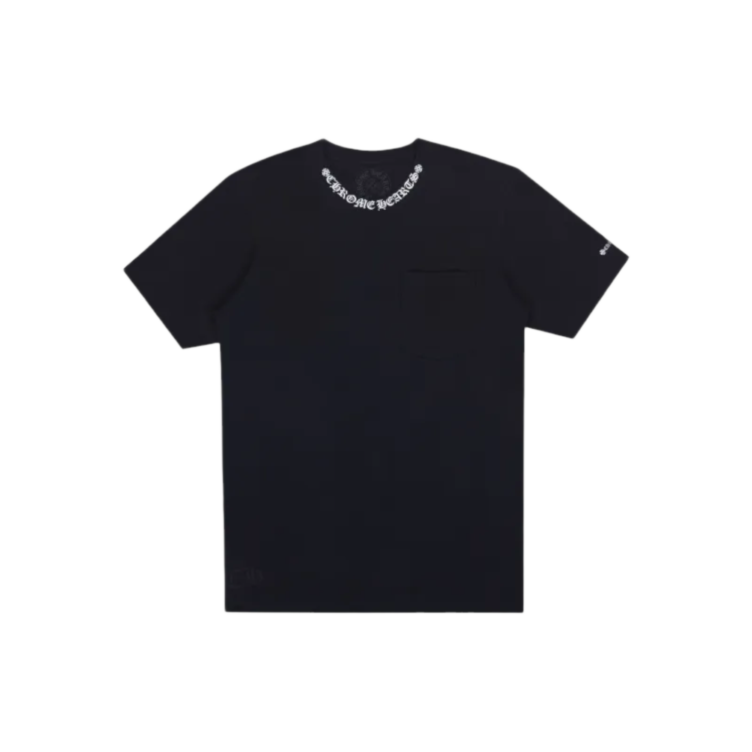 Chrome Hearts Neck Logo T-Shirt Black