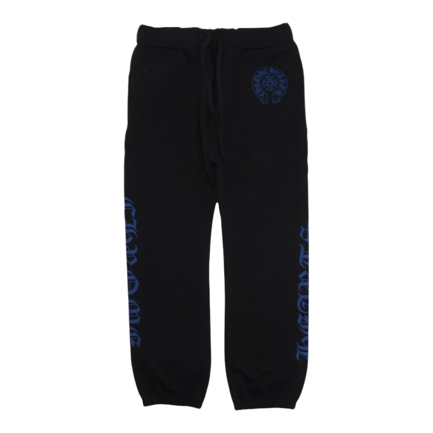 Chrome Hearts Horseshoe Logo Sweatpants Black/Blue