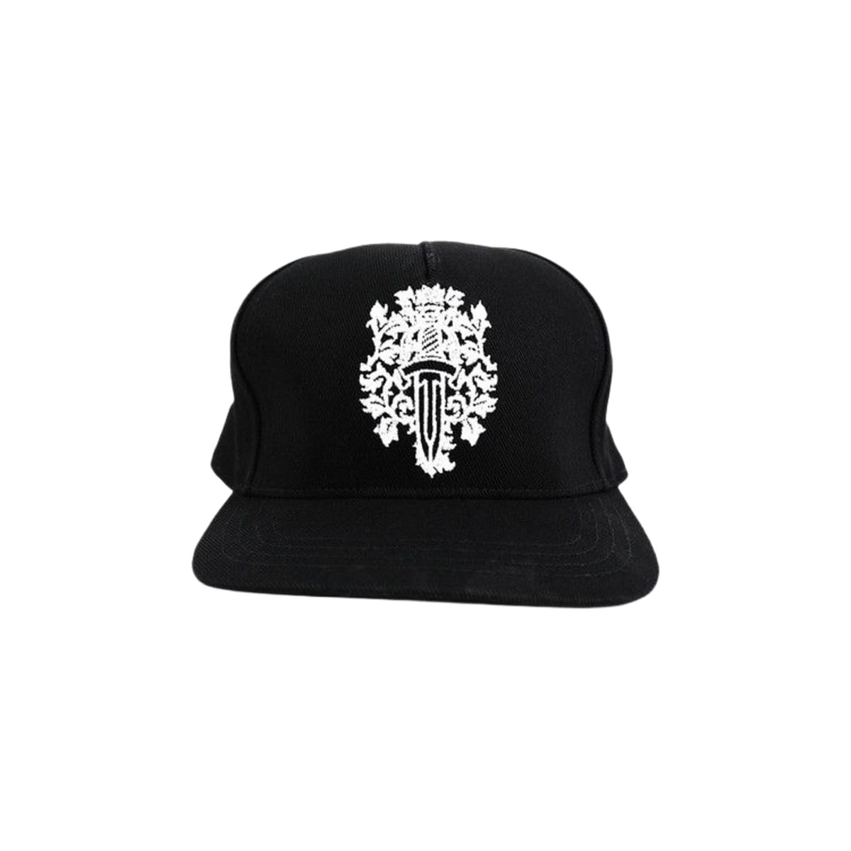 Chrome Hearts Dagger Denim Baseball Hat 'Black/White'