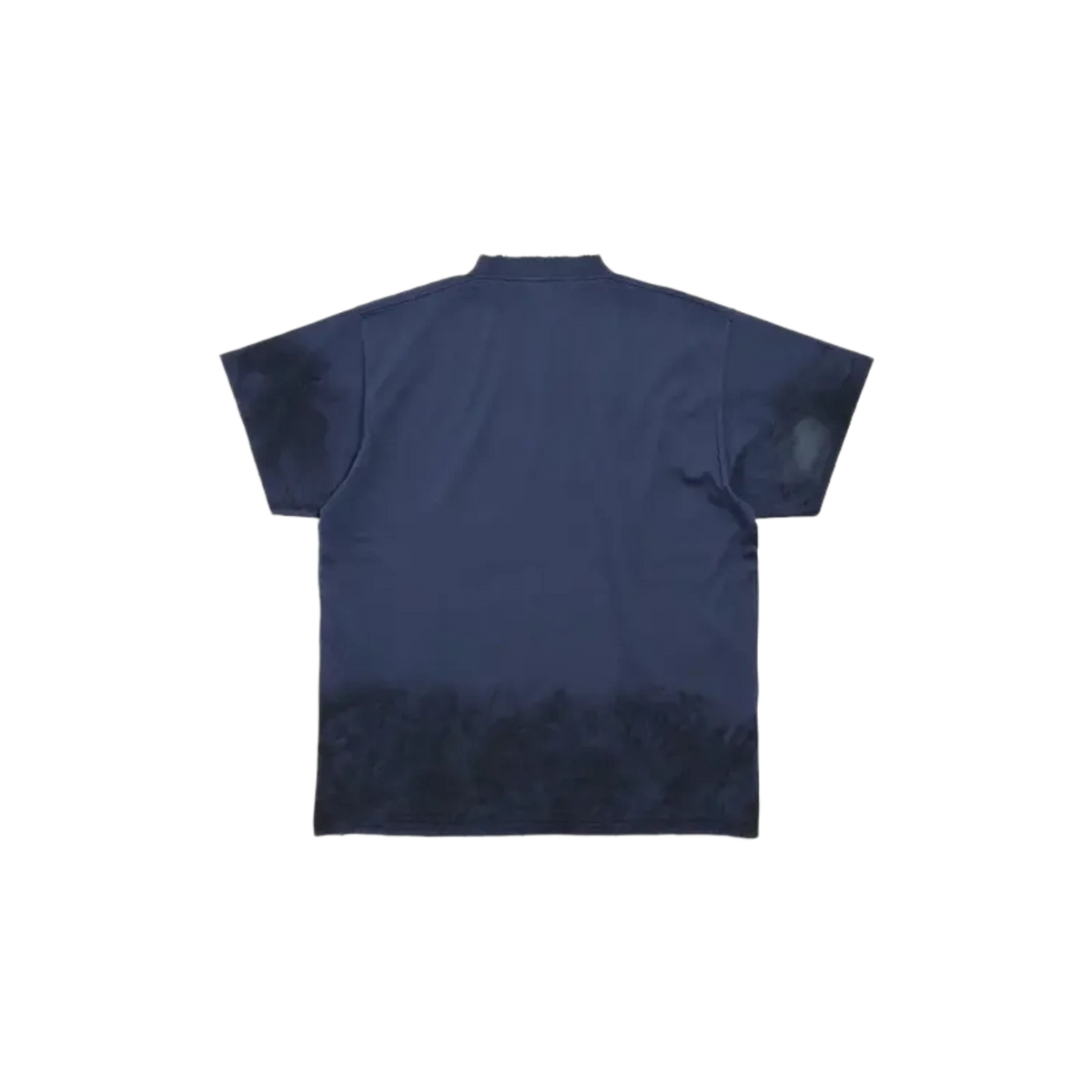 Balenciaga 3B Stencil Vintage Jersey T-Shirt Navy