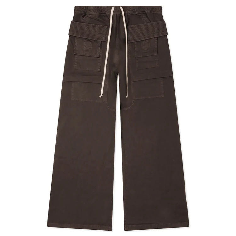 Rick Owens DRKSHDW Creatch Wide Cargo Pants Dark Dust