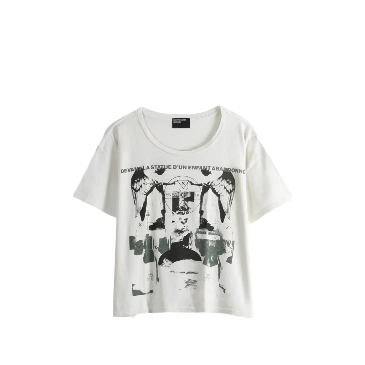 Enfants Riches Déprimés Nun Kicks T-Shirt Dirty White