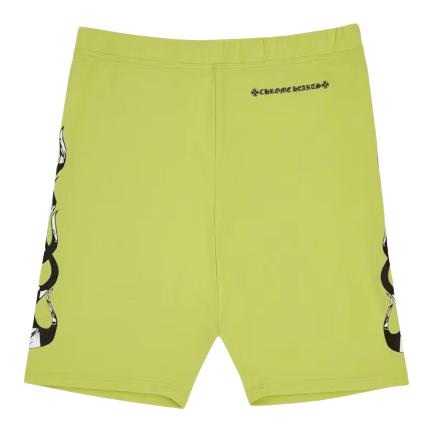 Chrome Hearts 99 Eyes Bike Short Acidick Green