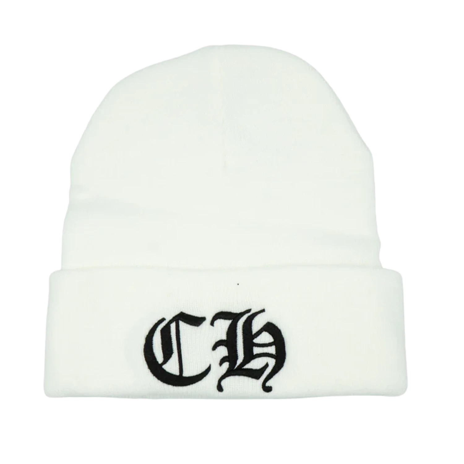 Chrome Hearts CH Beanie White