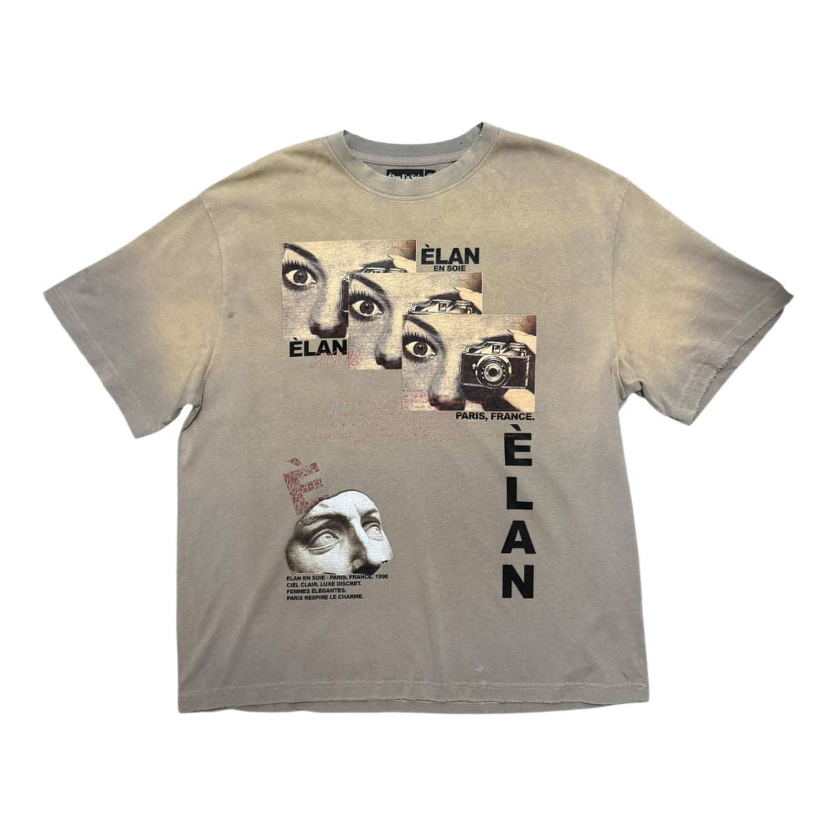 Èlan En Soie Museum T-Shirt Cream
