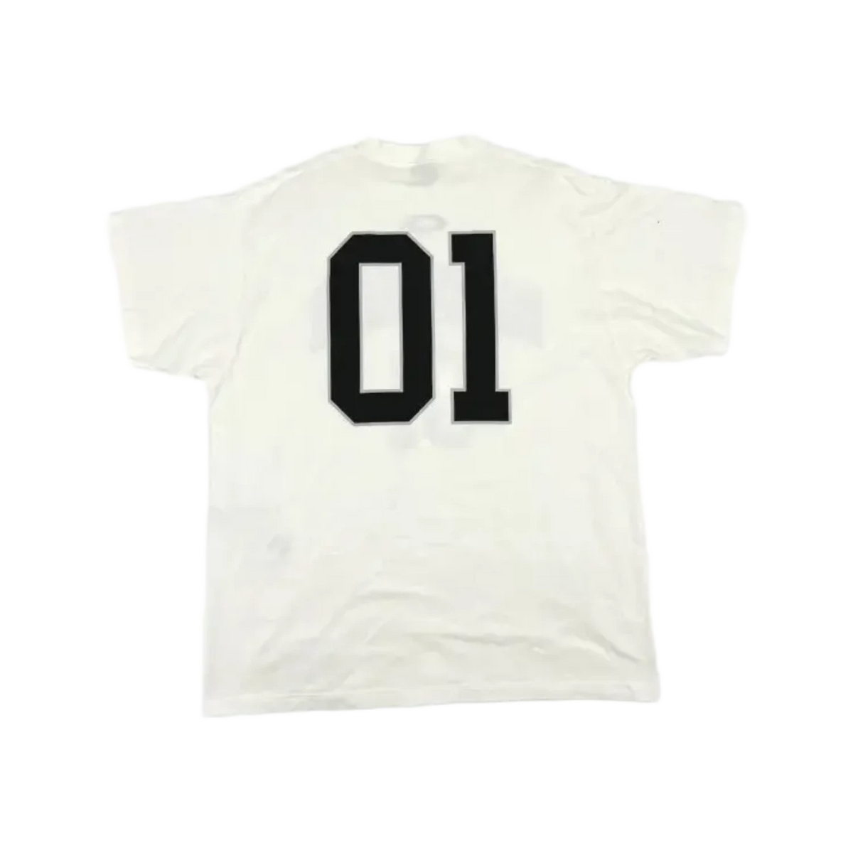 Balenciaga 01 Basketball Series T-Shirt White/Black