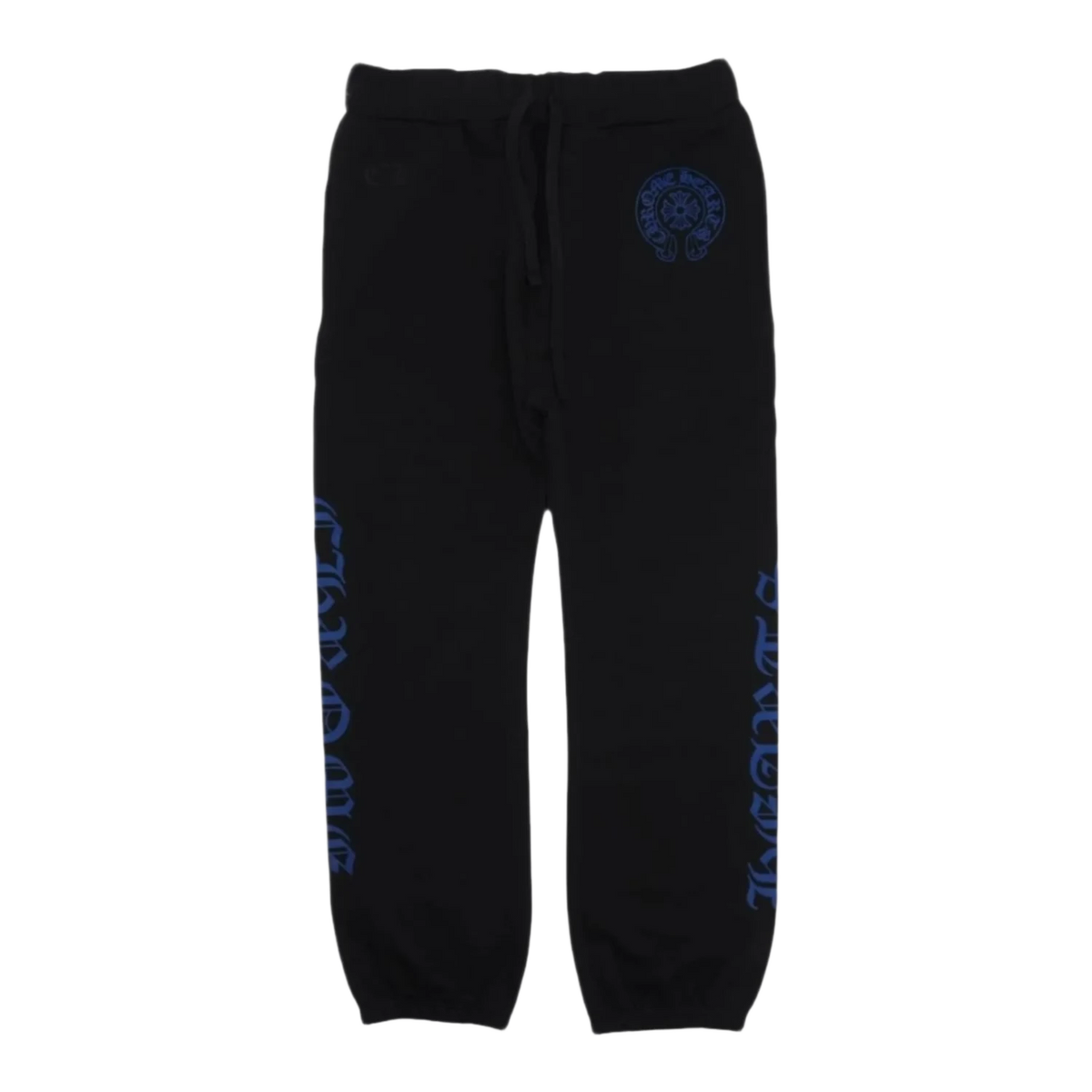 Chrome Hearts Horseshoe Logo Sweatpants Black/Blue